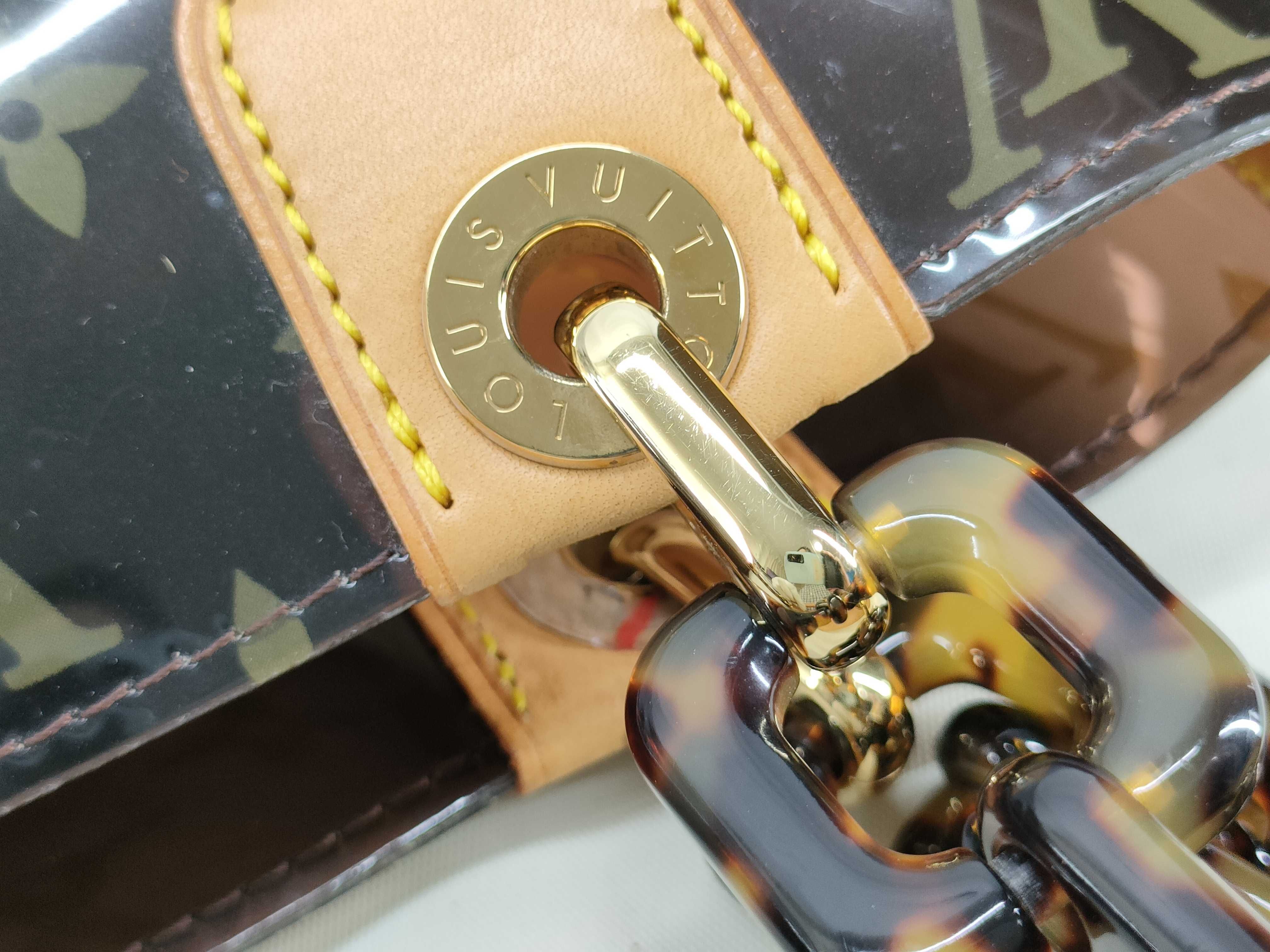 Monogram Vuitton Monogram Vinyl Cabas Ambre PM M92502 LM0013 Handbag — view 10