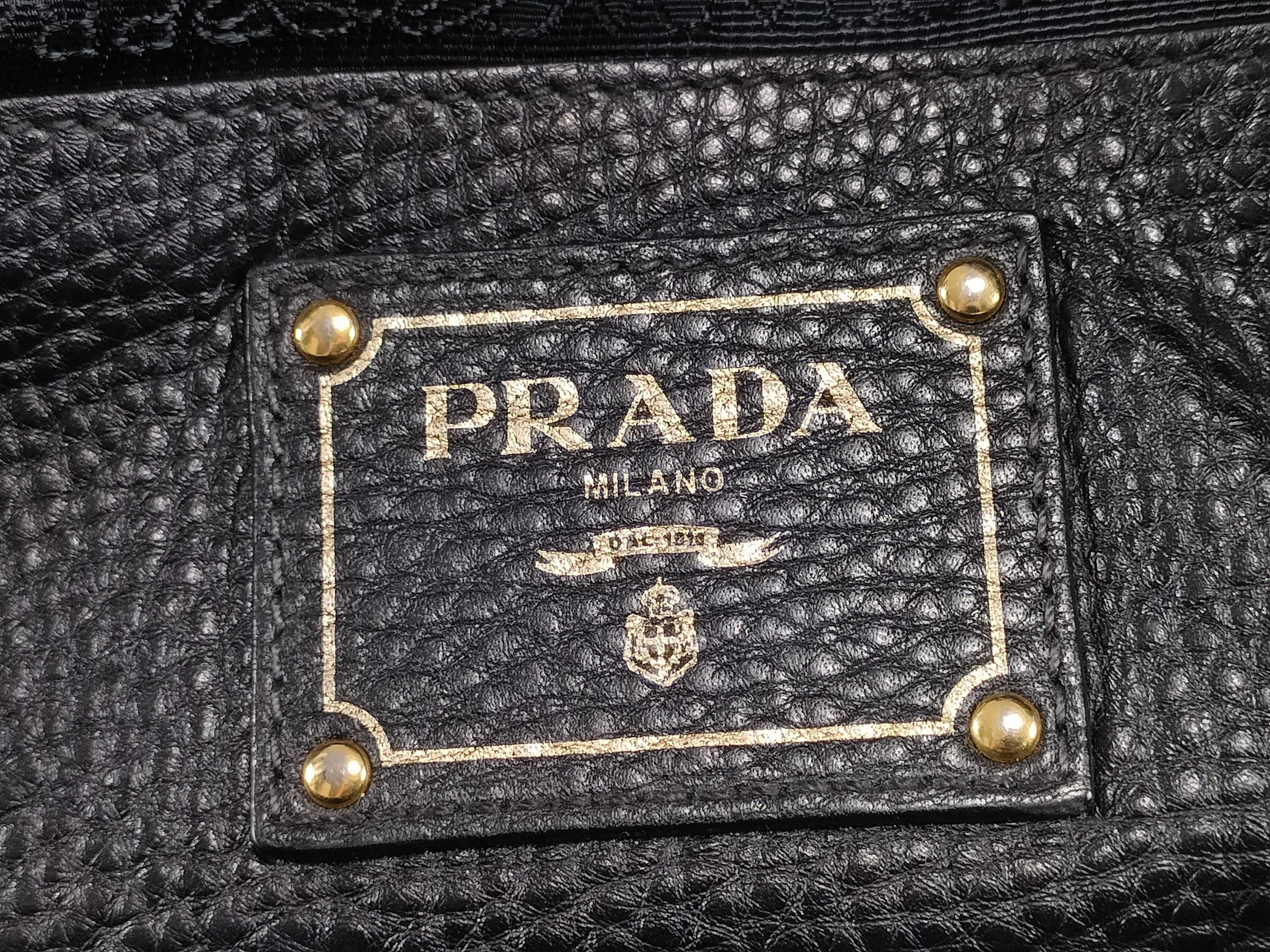 Vitello Daino/Black/B3091M Handbag — view 12
