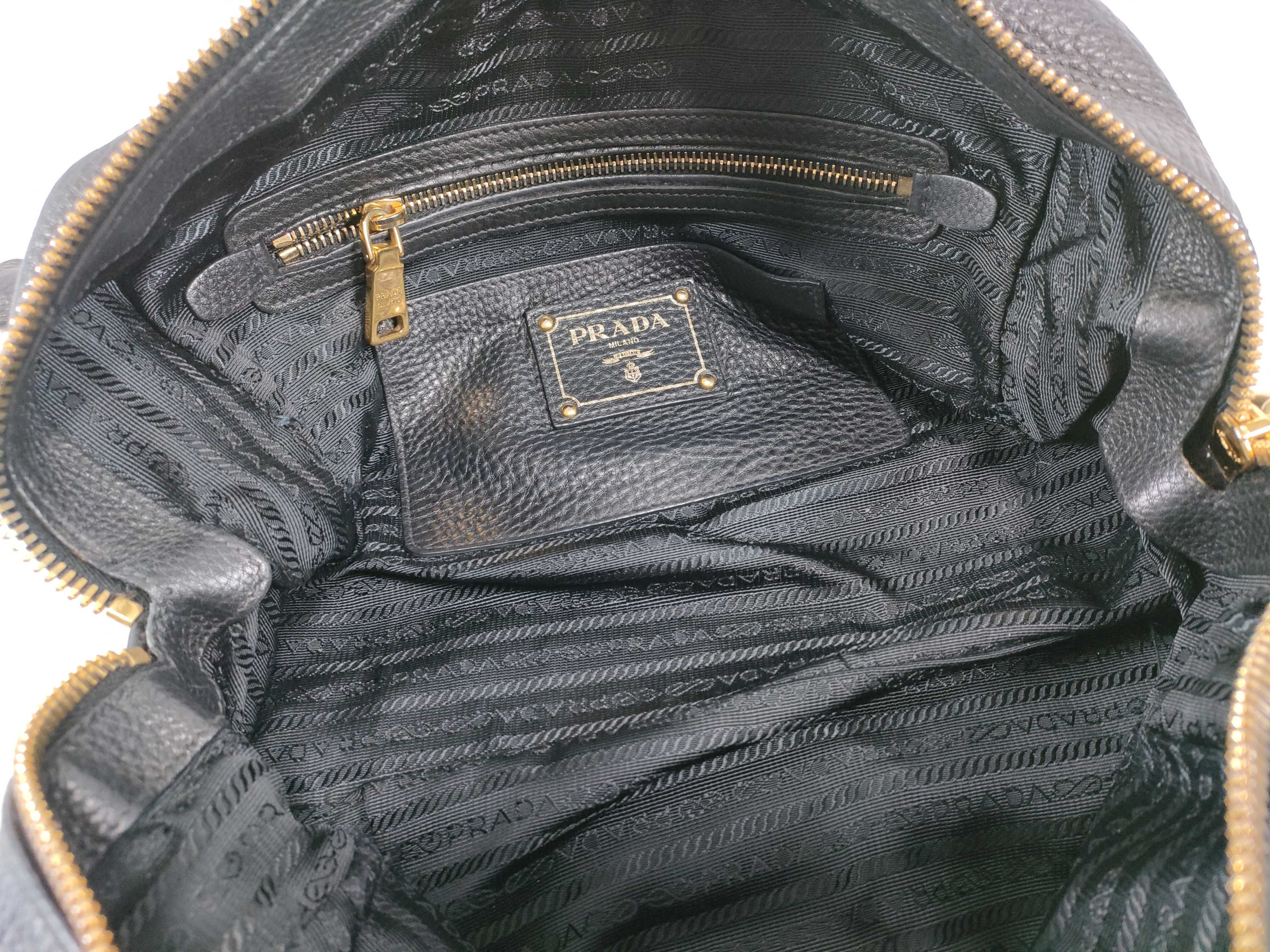 Vitello Daino/Black/B3091M Handbag — view 10