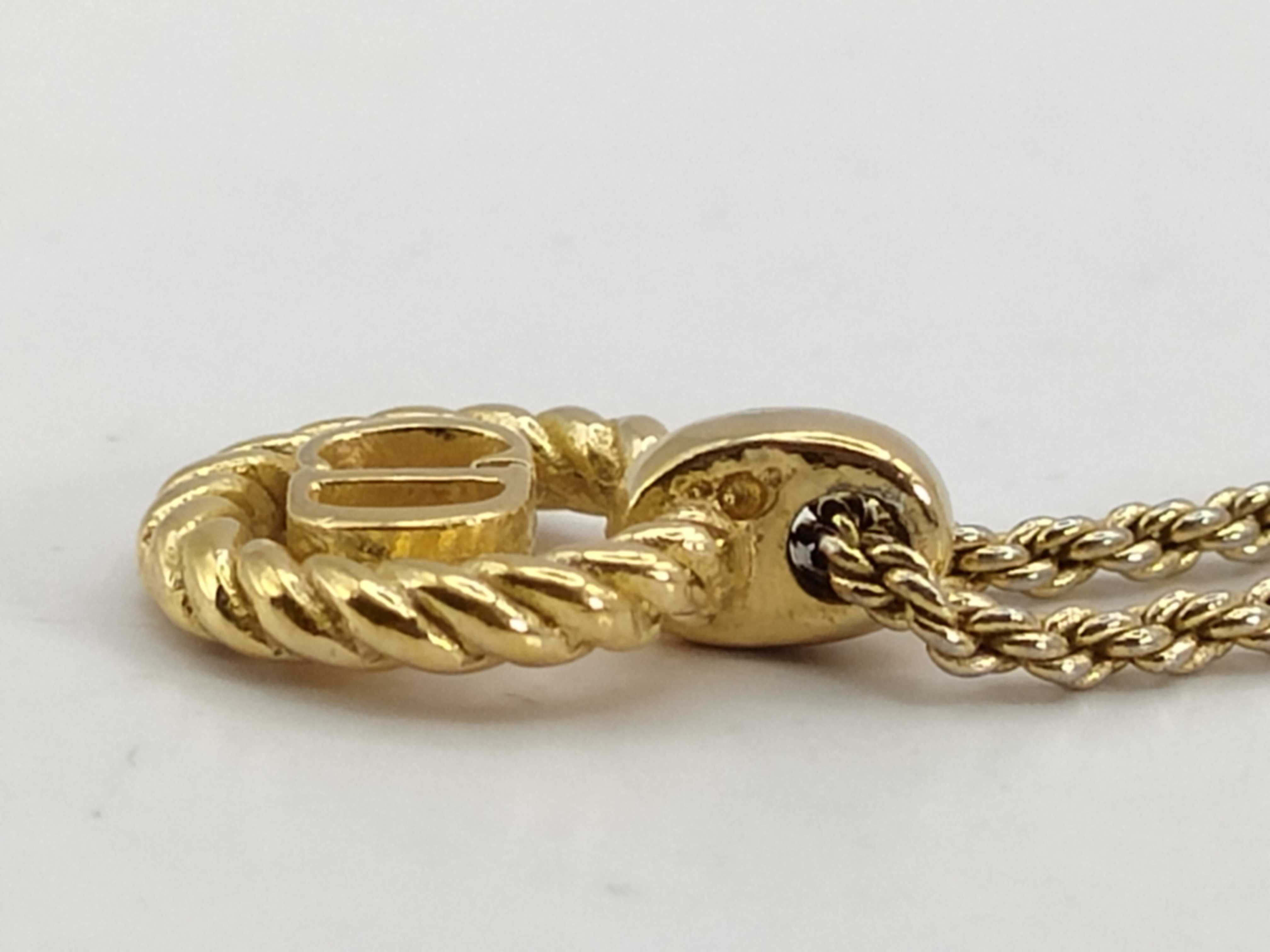 Necklace Logo Gold Necklace — view 5