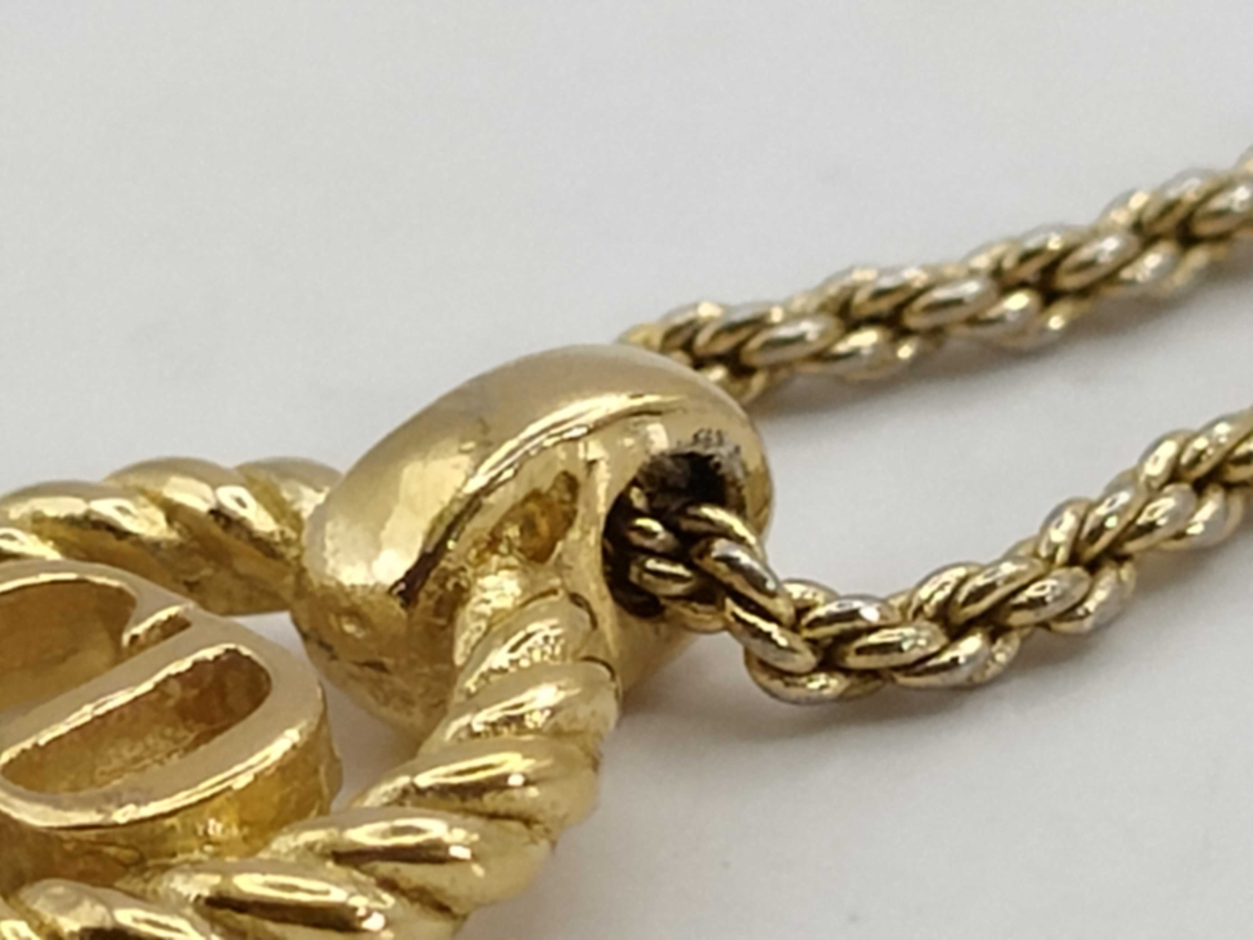 Necklace Logo Gold Necklace — view 6