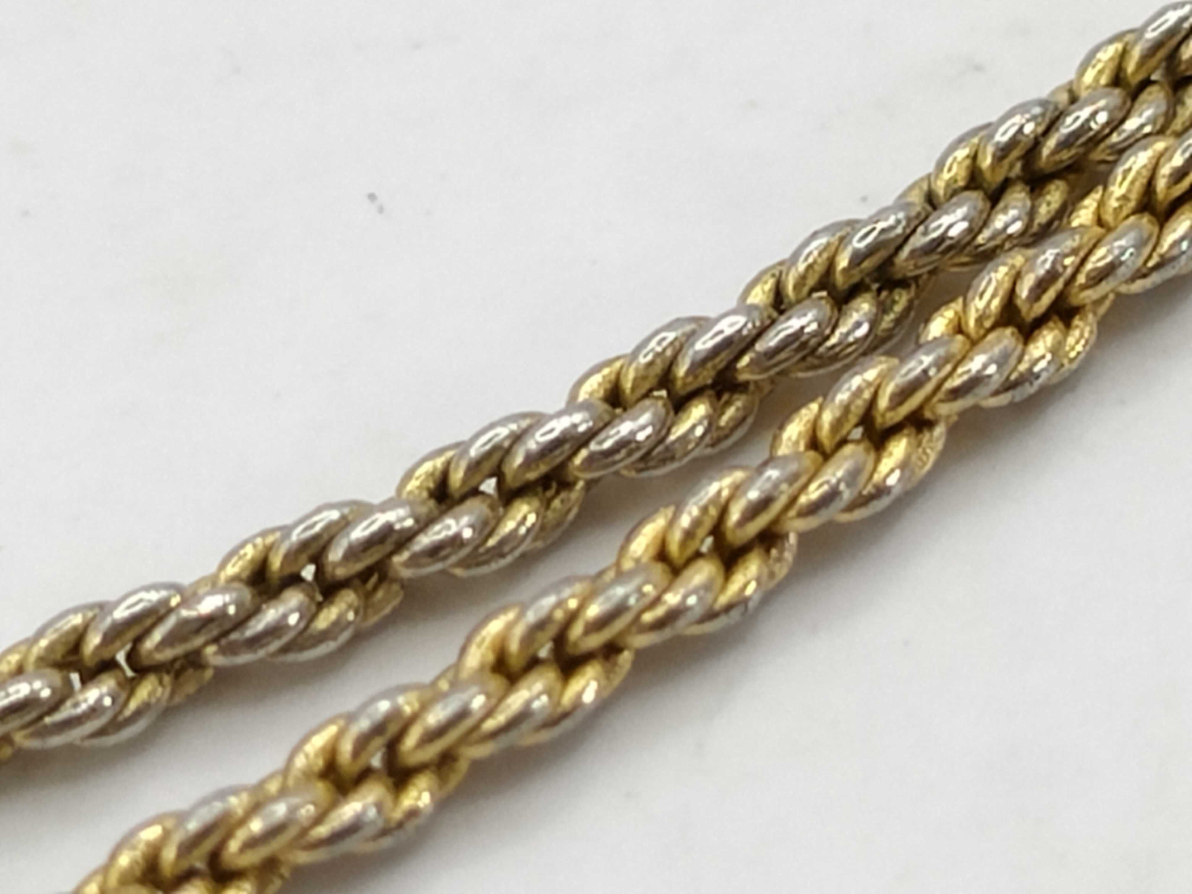 Necklace Logo Gold Necklace — view 10