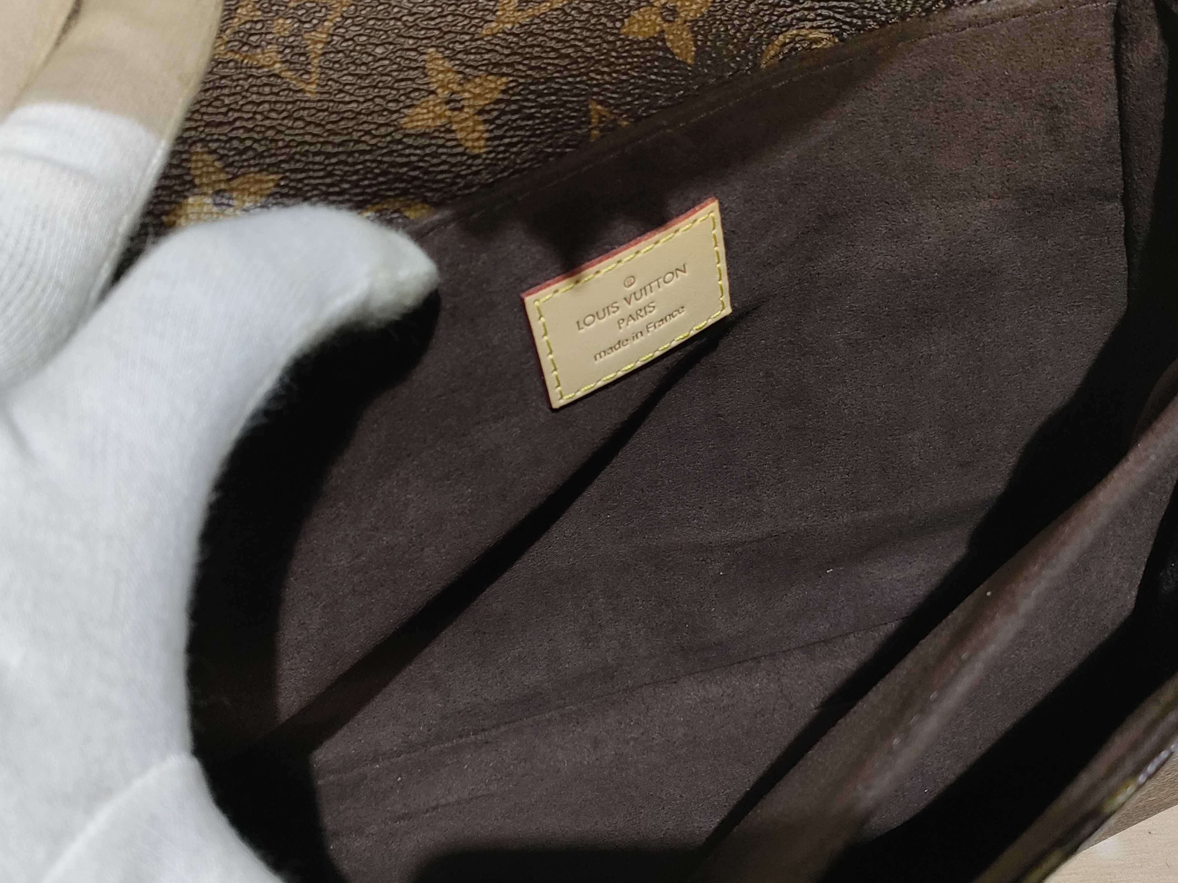 Monogram Louis Vuitton Pochette Métis Shoulder Bag Handbag — view 7