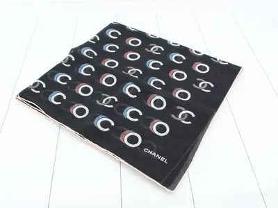 Cotton scarf, approximately 65 x 65 cm