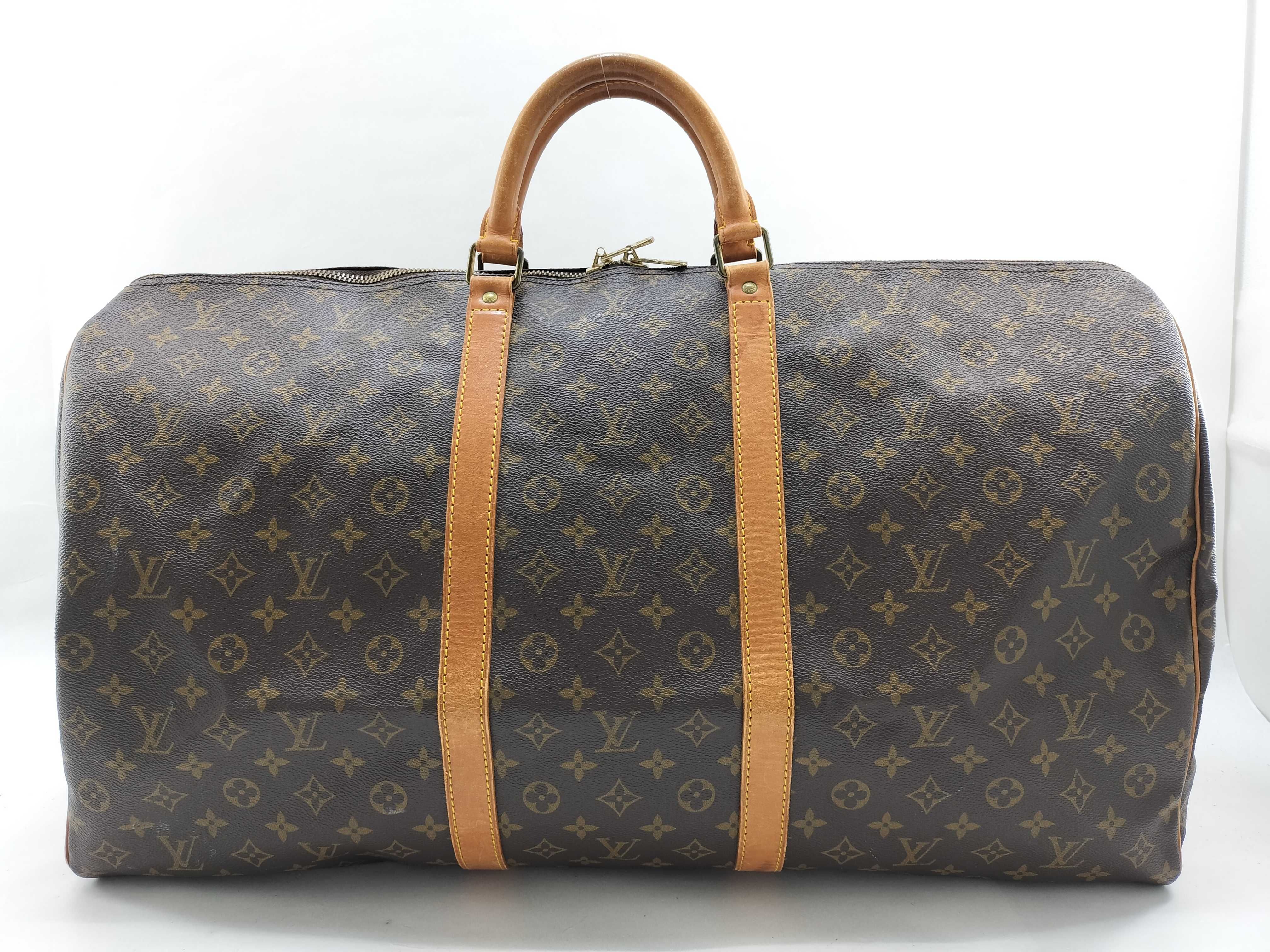 Monogram M41422 Monogram Keepall 60 Boston Bag
