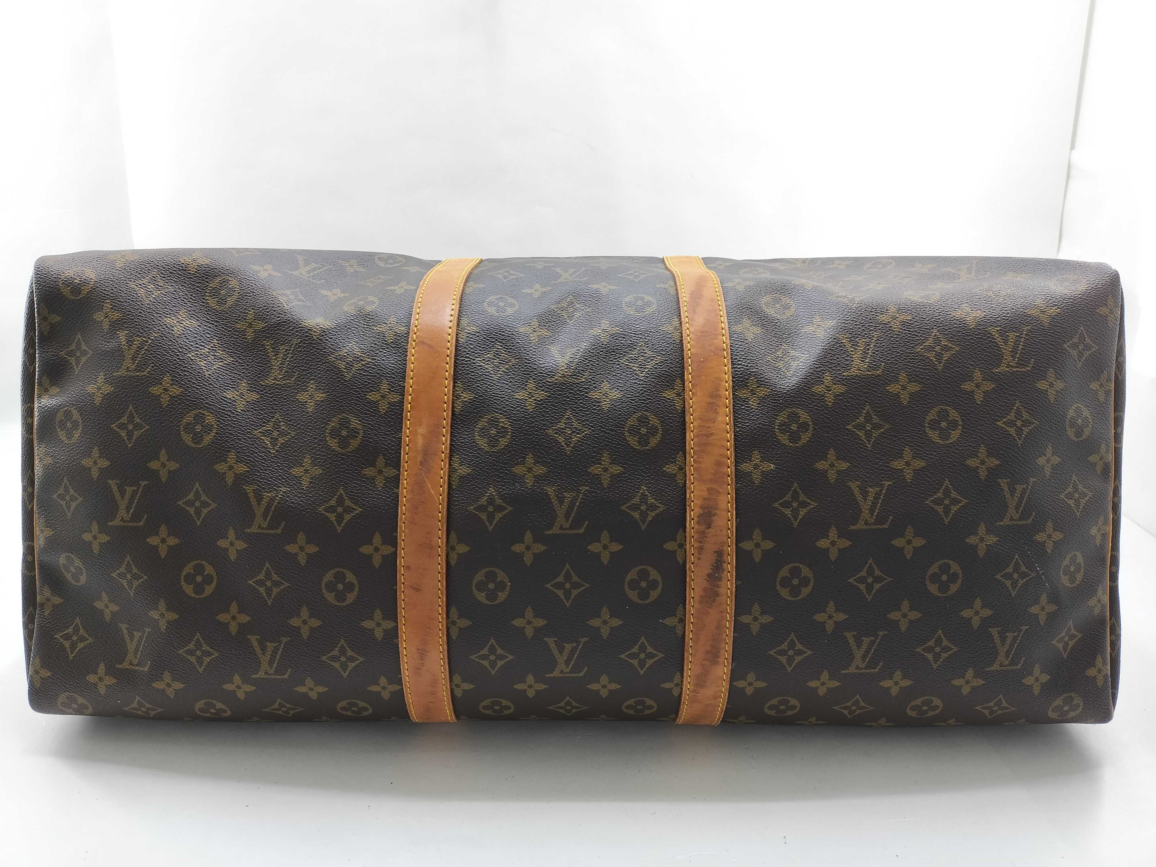 Monogram M41422 Monogram Keepall 60 Boston Bag — view 8