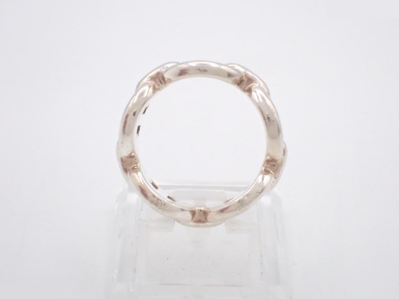 SV925 Chaine d'Angle Enchainé PM 6.2g Ring, Stamped #52 — view 3