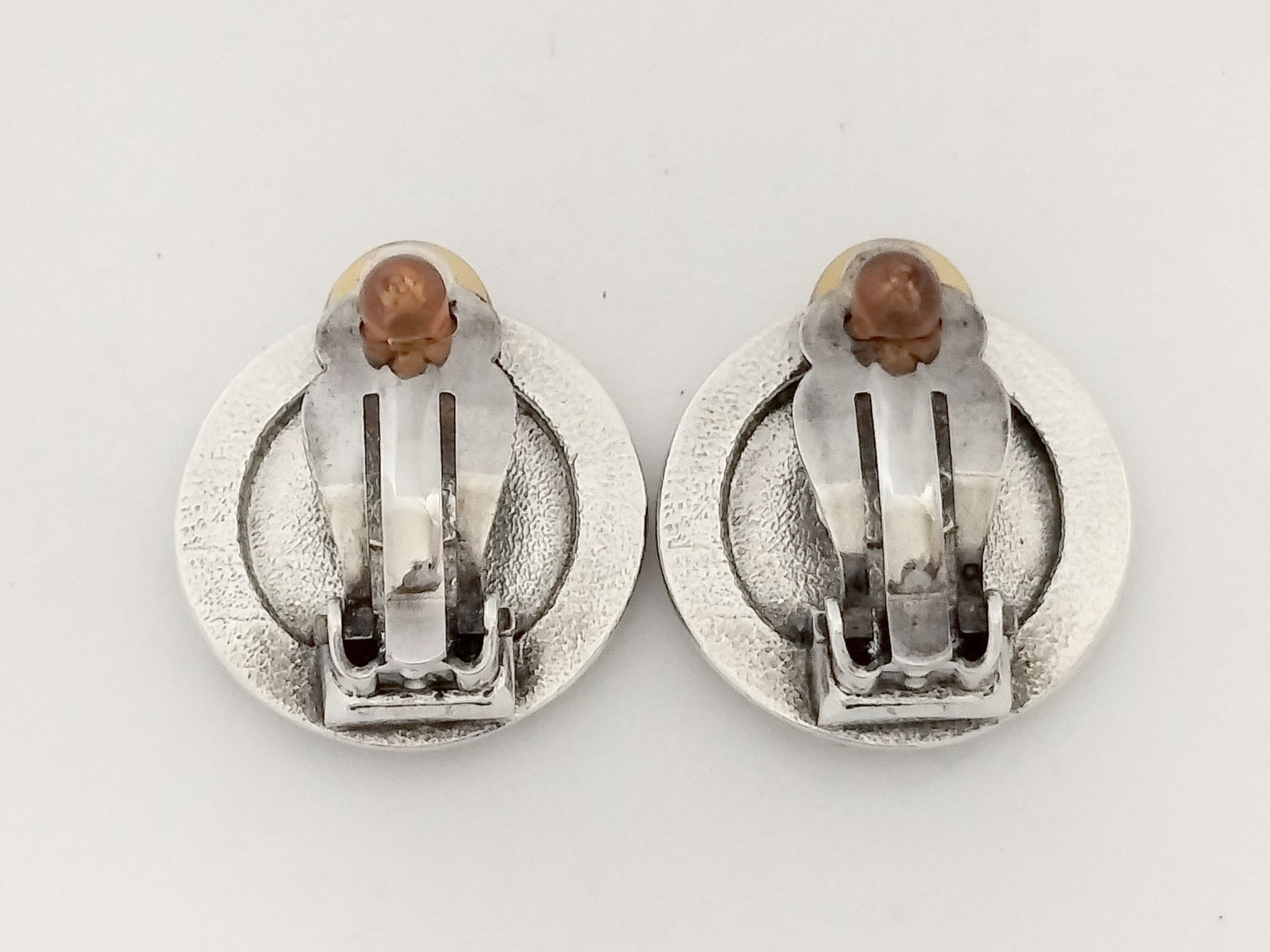 Logo Silver Earrings — view 4