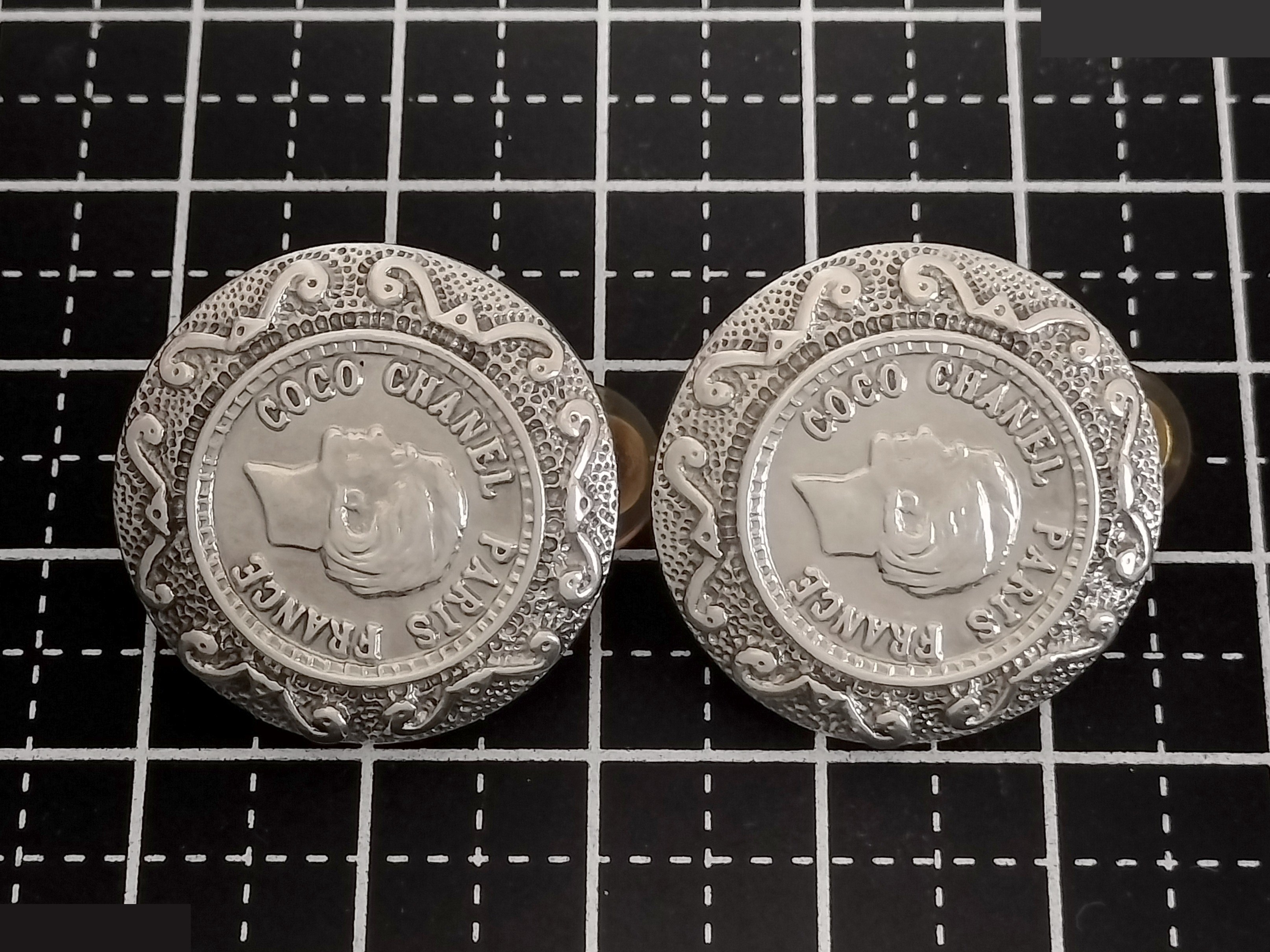 Logo Silver Earrings — view 7