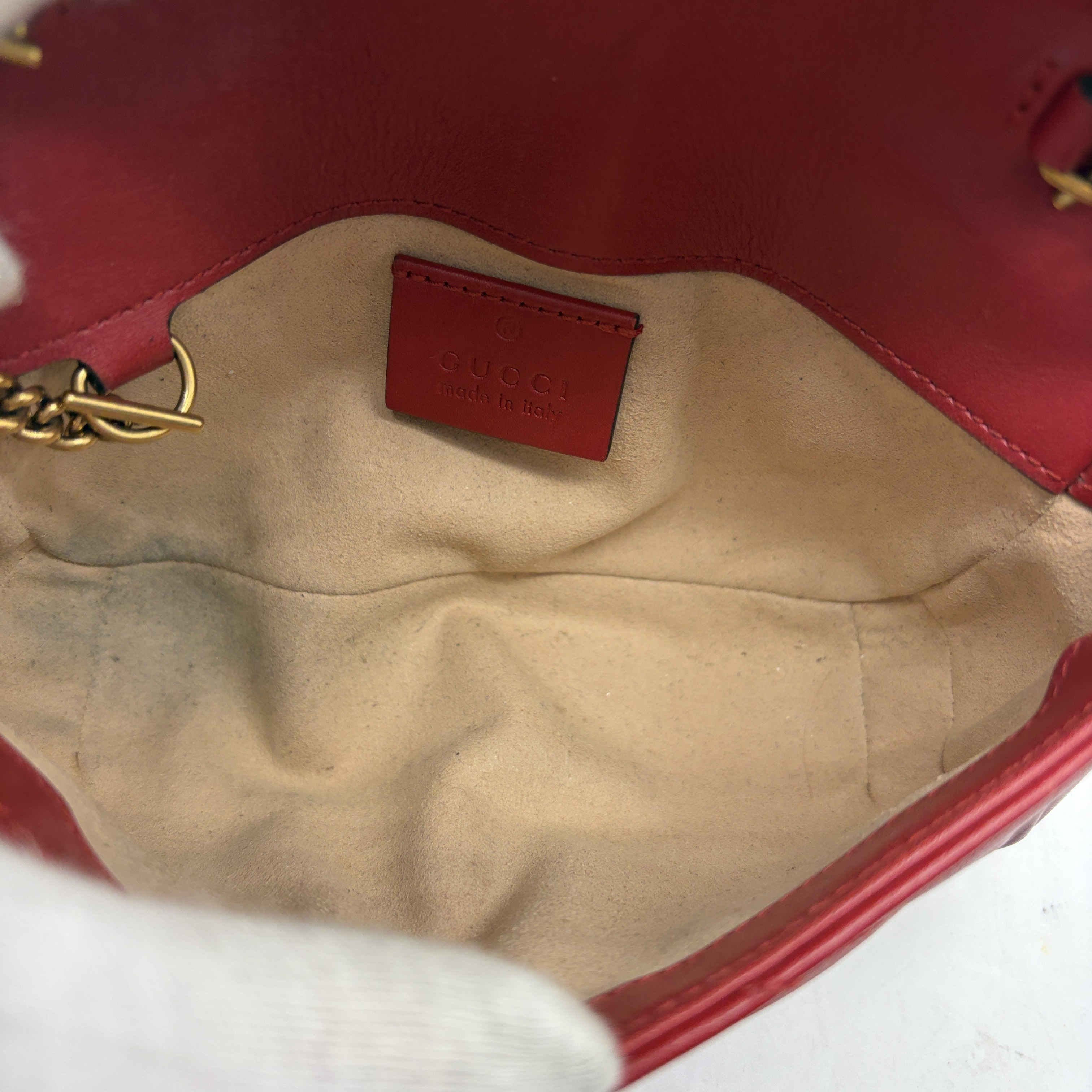 GG Marmont Quilted Small Shoulder Bag — view 11