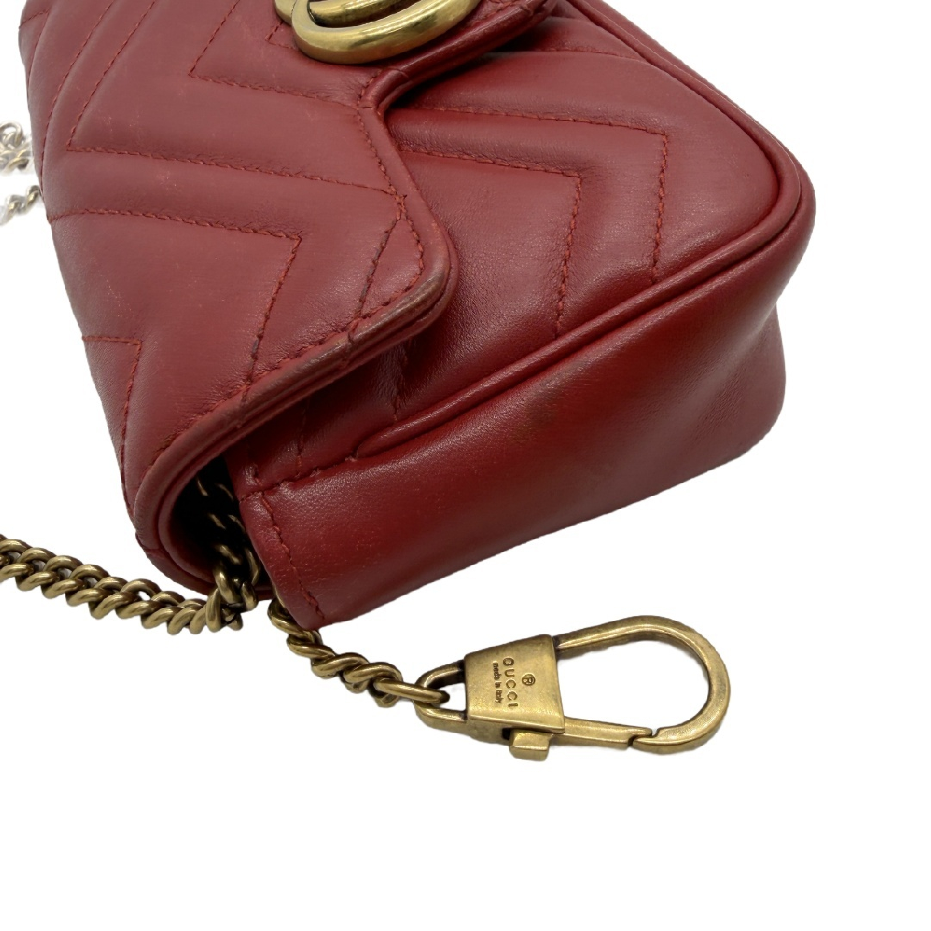 GG Marmont Quilted Small Shoulder Bag — view 3