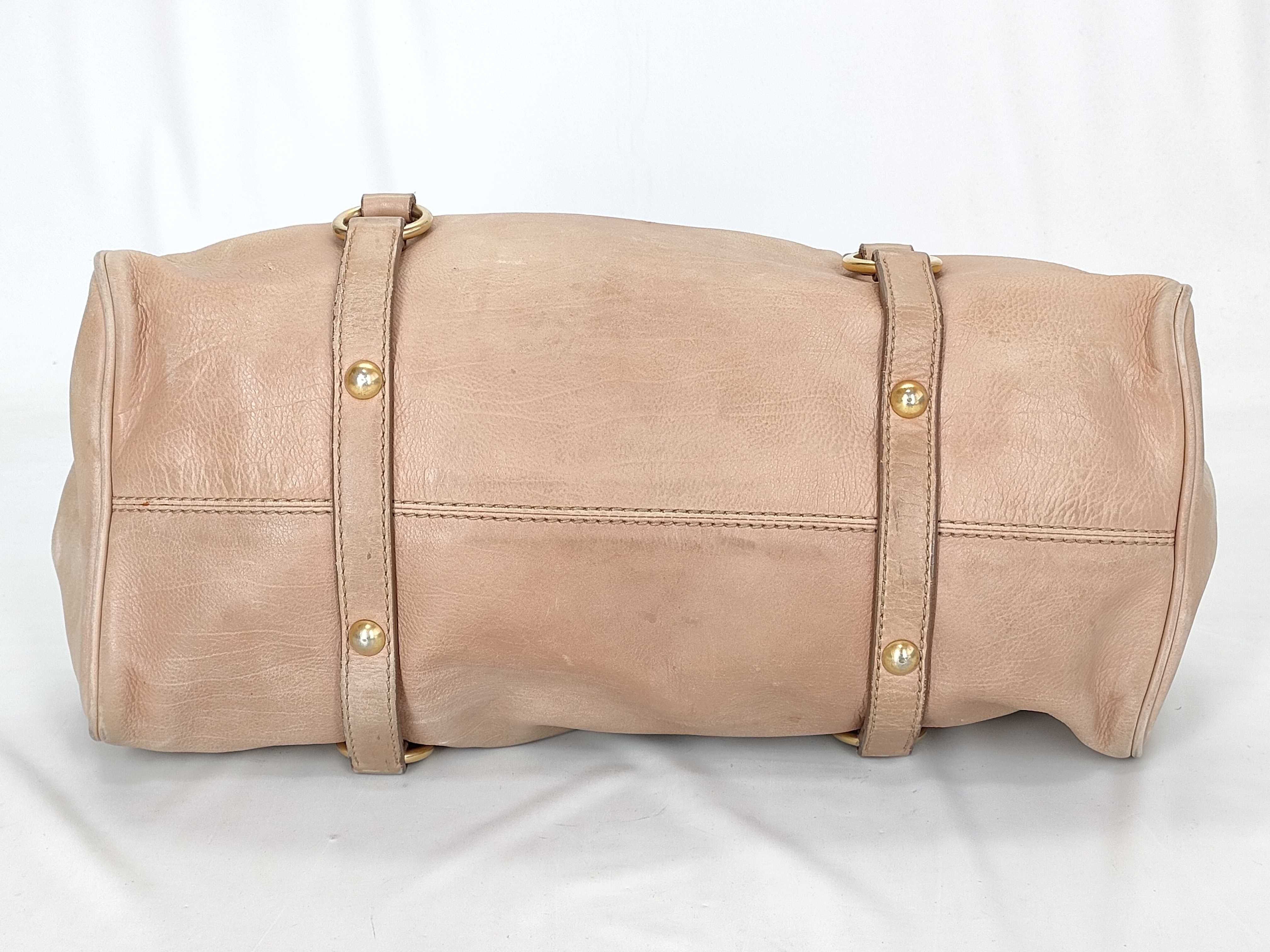 Vitello Luxe Handbag, Gathered Handbag — view 8