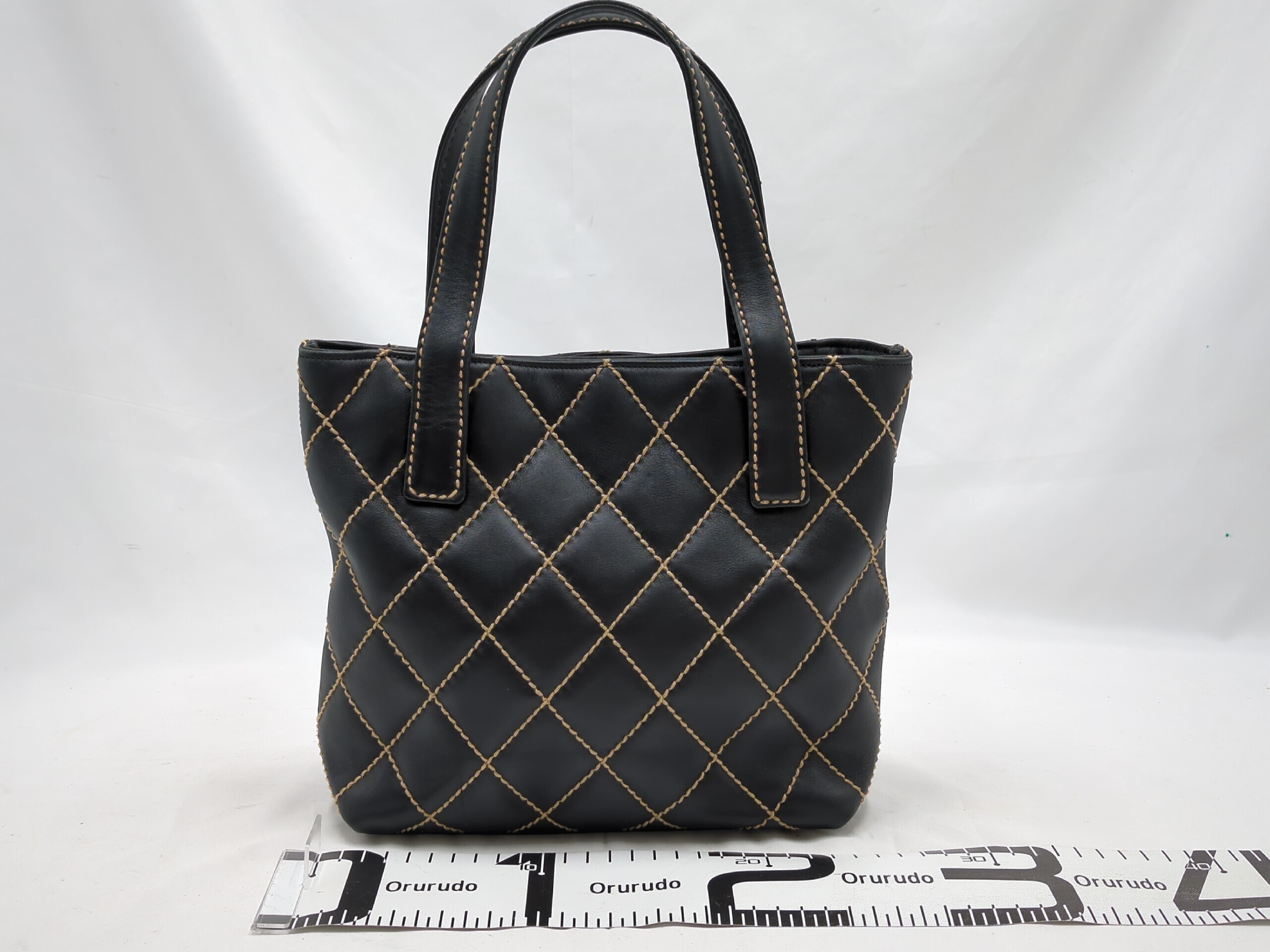 Wild Stitch Tote, Black, Series 7 Handbag — view 2