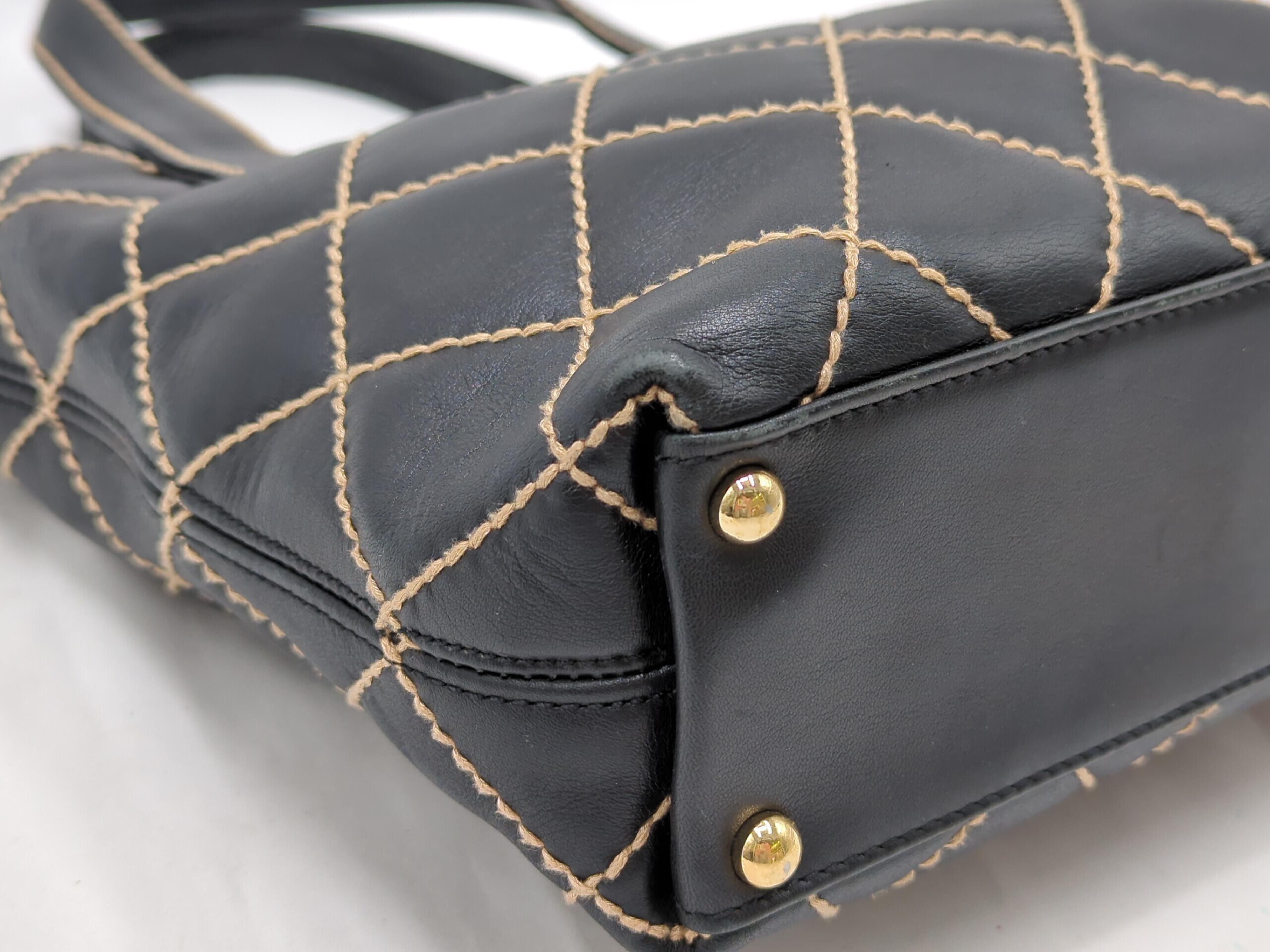 Wild Stitch Tote, Black, Series 7 Handbag — view 3