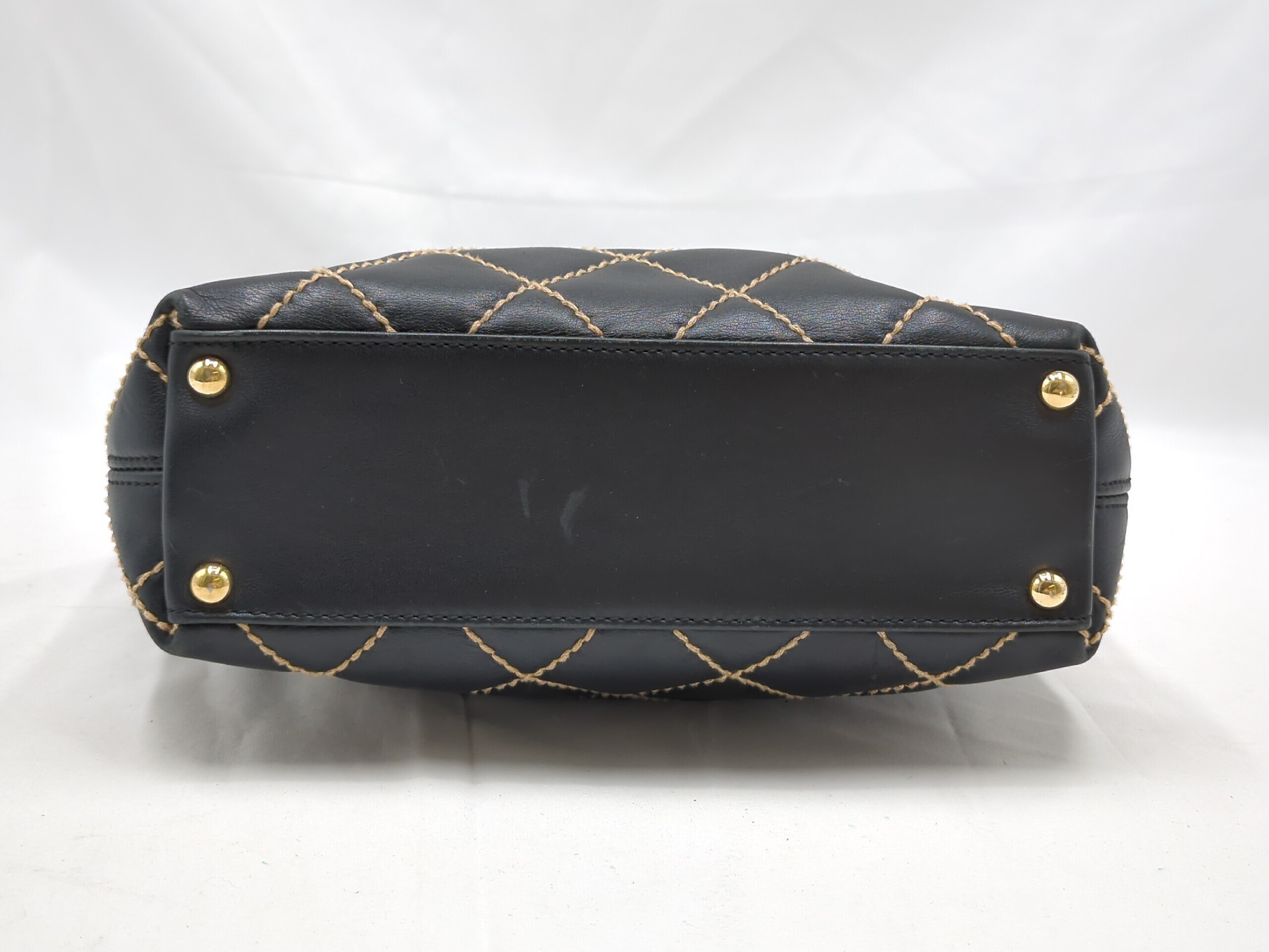 Wild Stitch Tote, Black, Series 7 Handbag — view 5