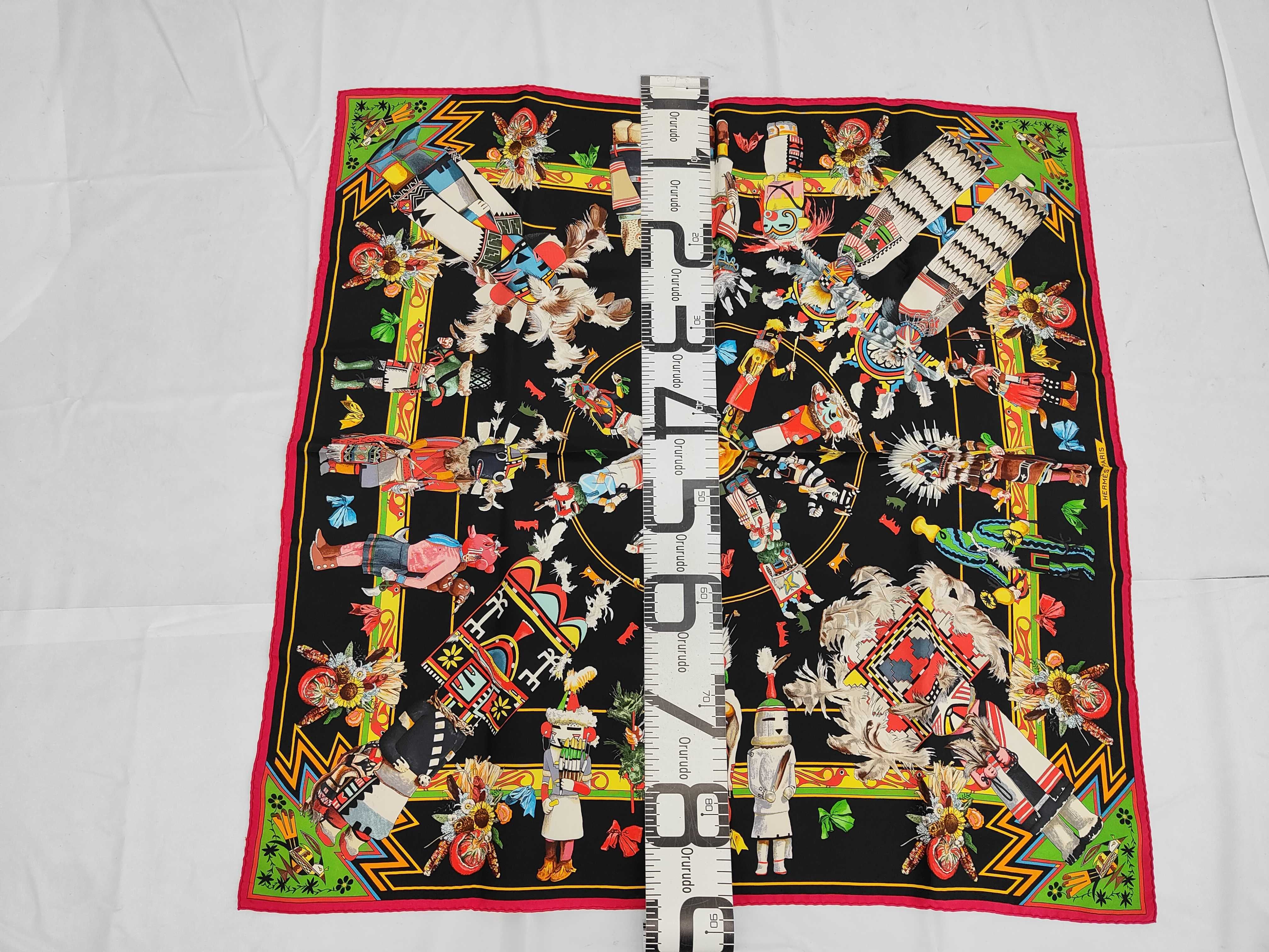 scarf, Carre Kachina, and other accessories. — view 2