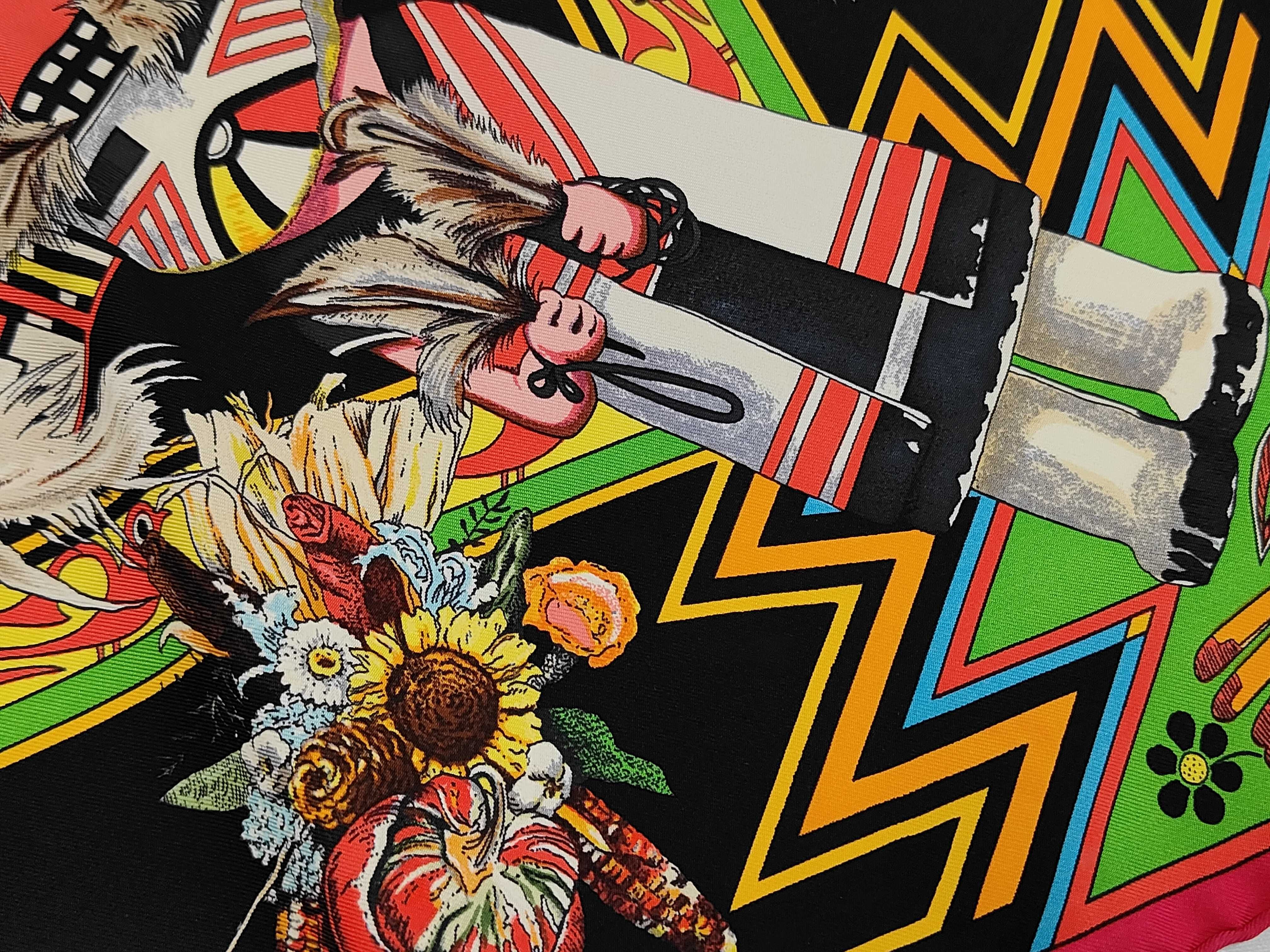 scarf, Carre Kachina, and other accessories. — view 3