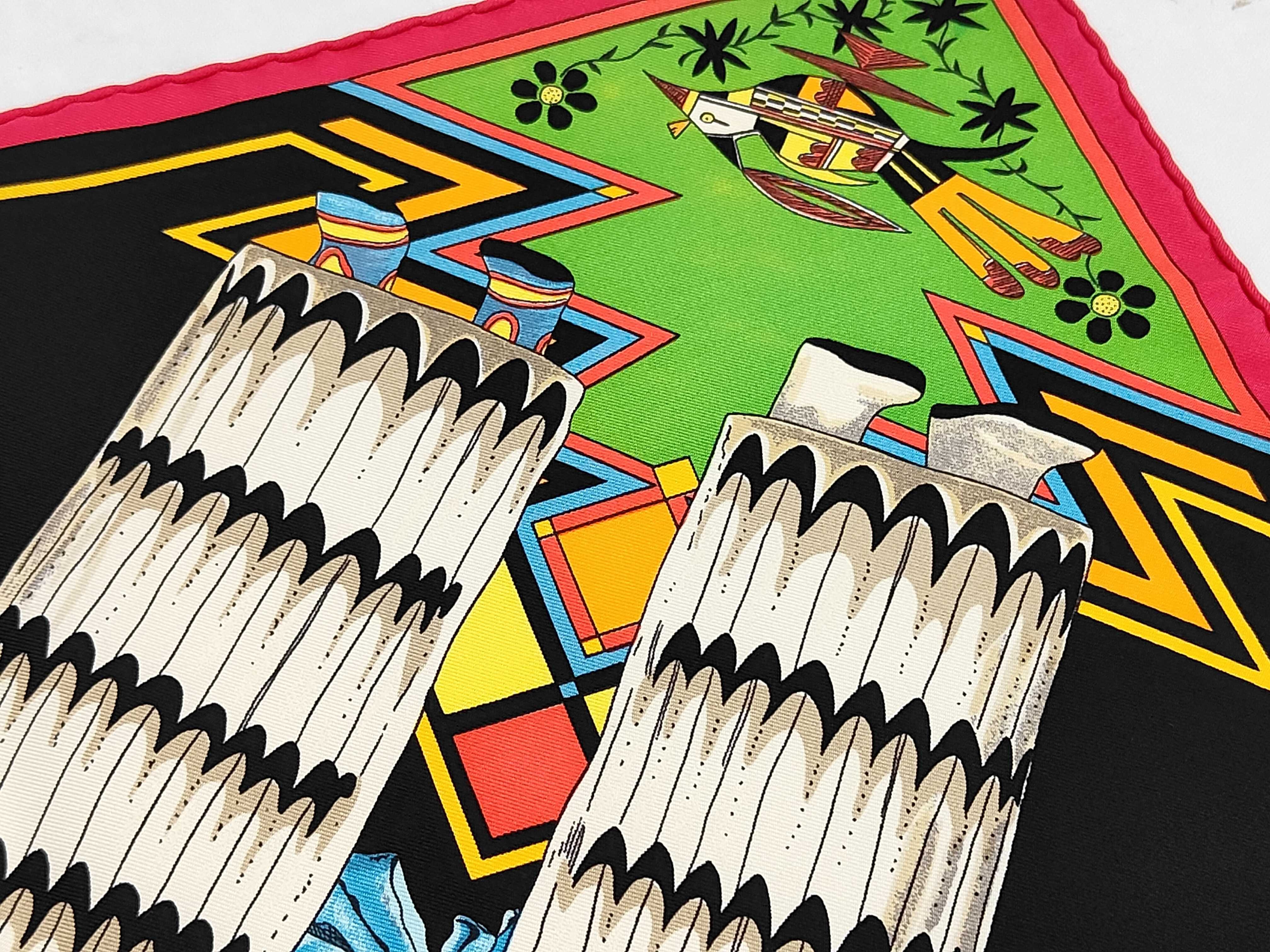 scarf, Carre Kachina, and other accessories. — view 5