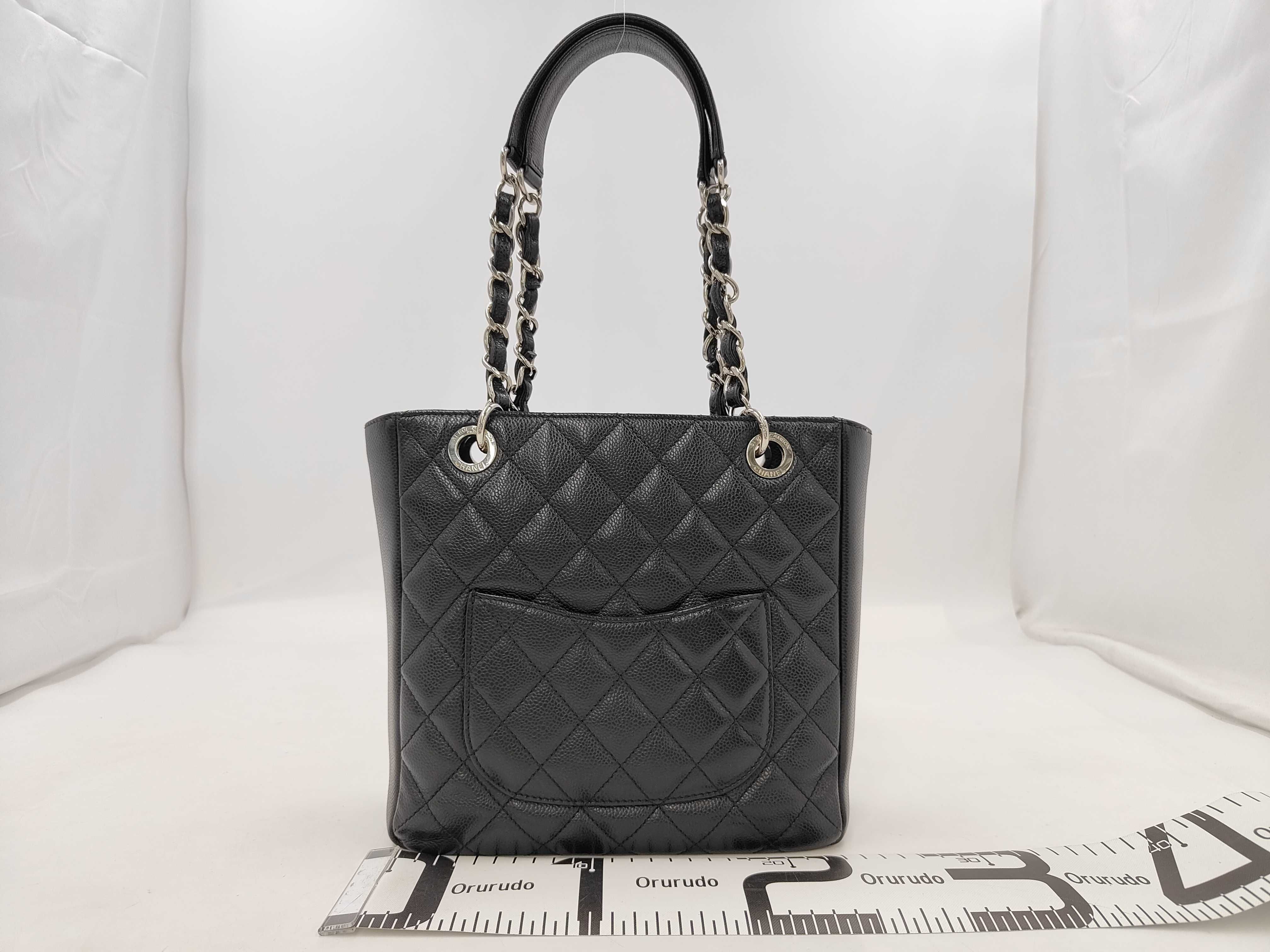GST Small Caviar Skin Tote Bag (Serial No. 18) — view 2