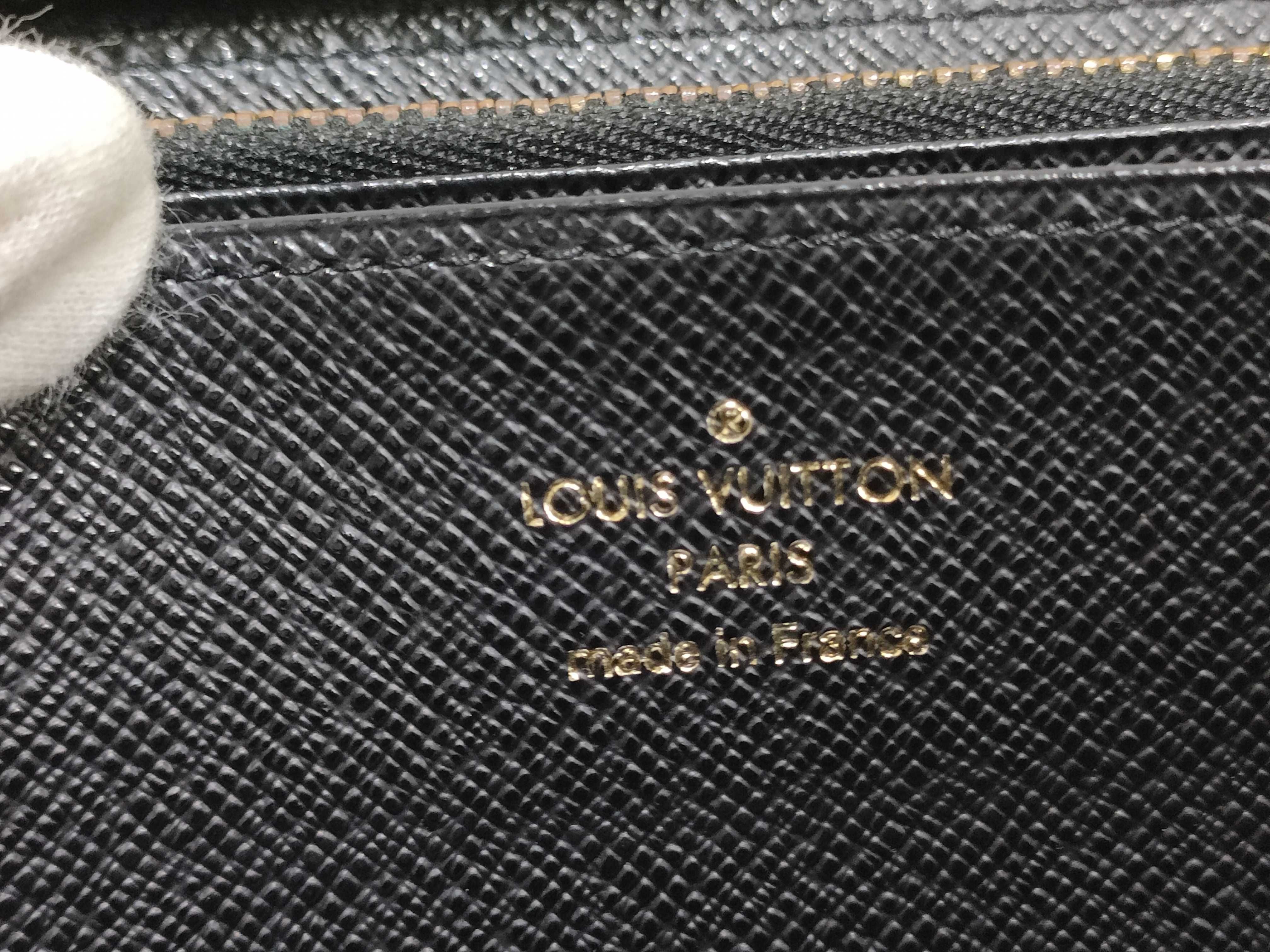 Epi Zippy Wallet Long Wallet Gold M68755 RFID detected — view 13