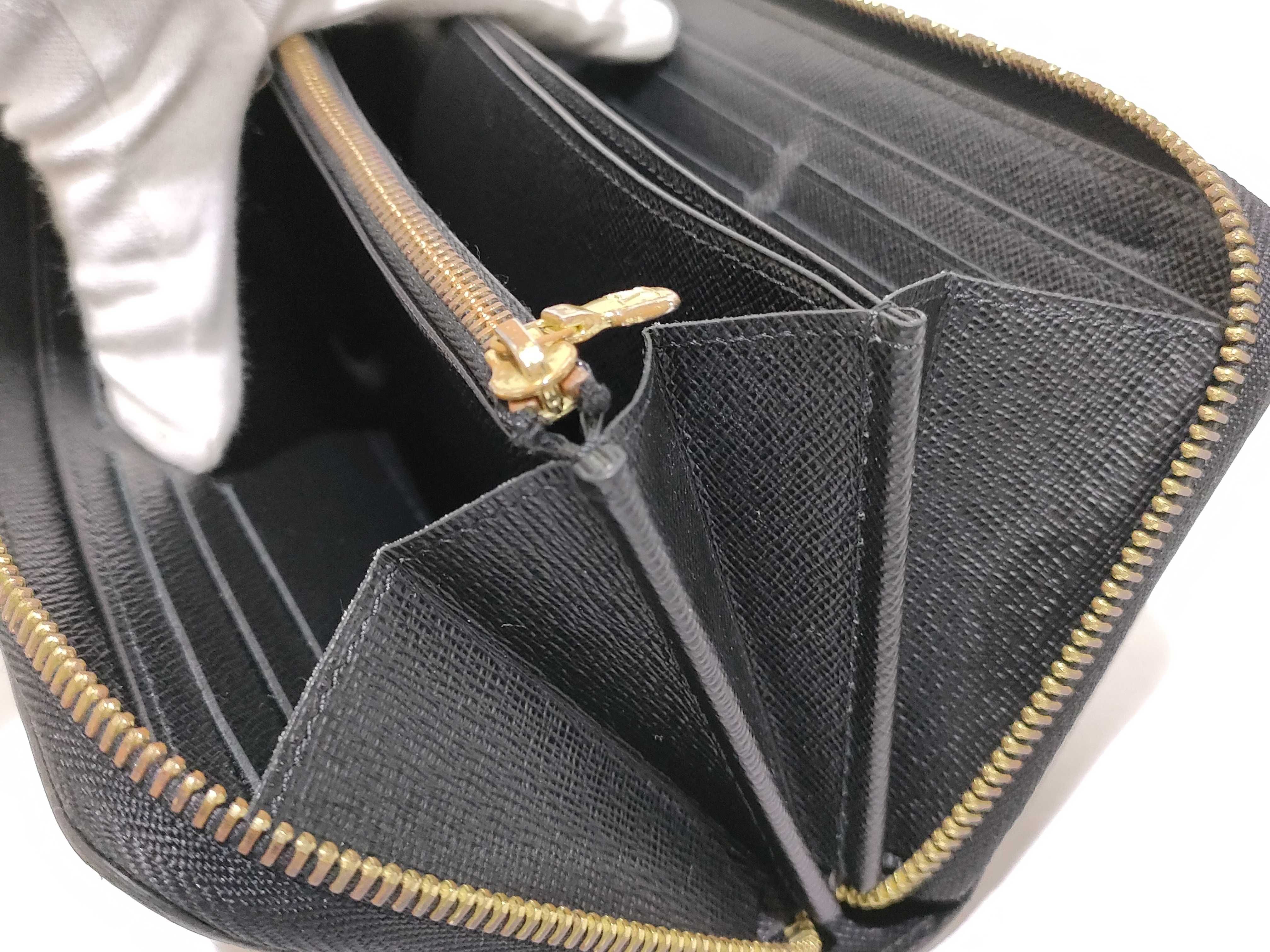 Epi Zippy Wallet Long Wallet Gold M68755 RFID detected — view 15