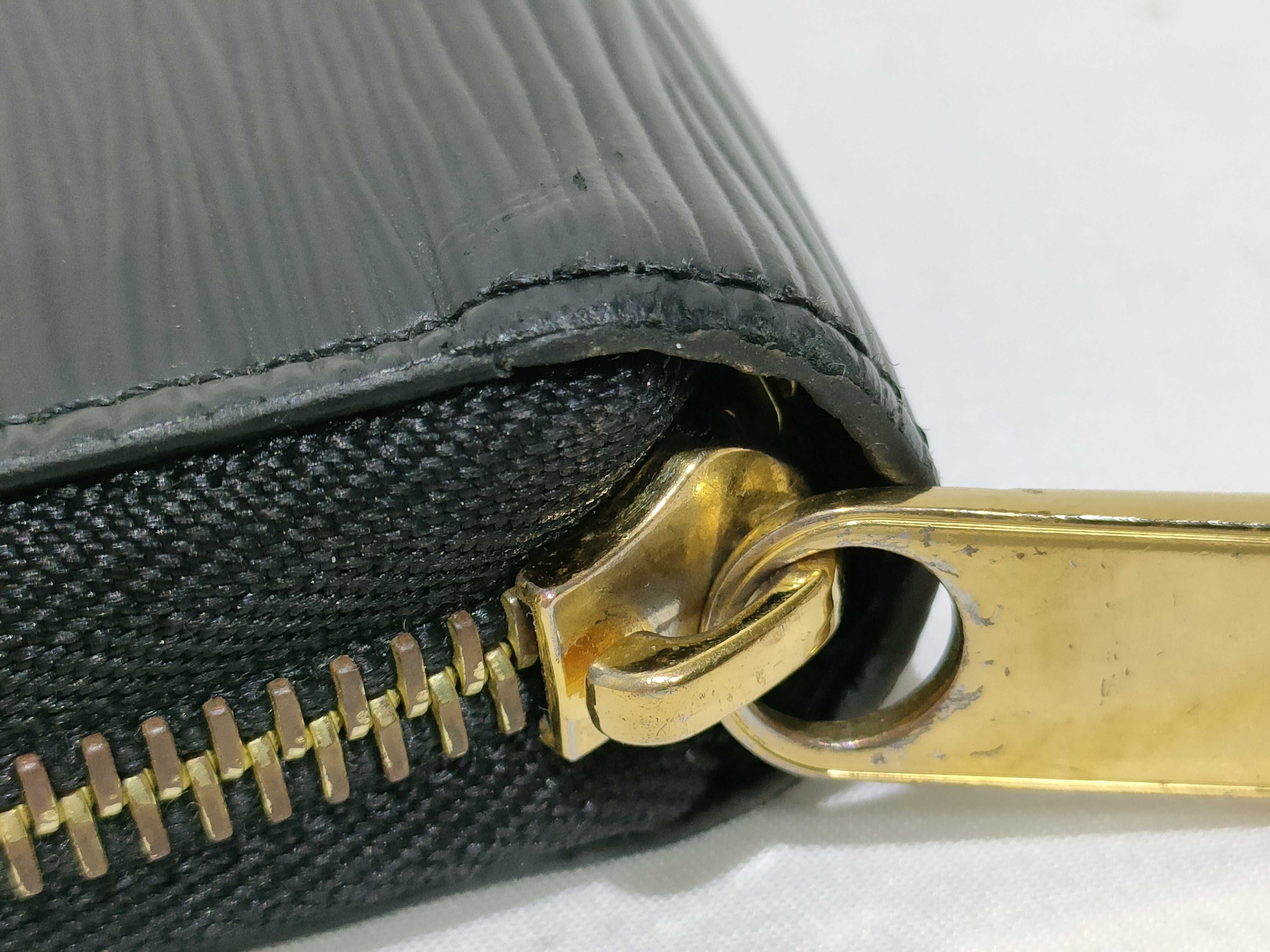 Epi Zippy Wallet Long Wallet Gold M68755 RFID detected — view 7