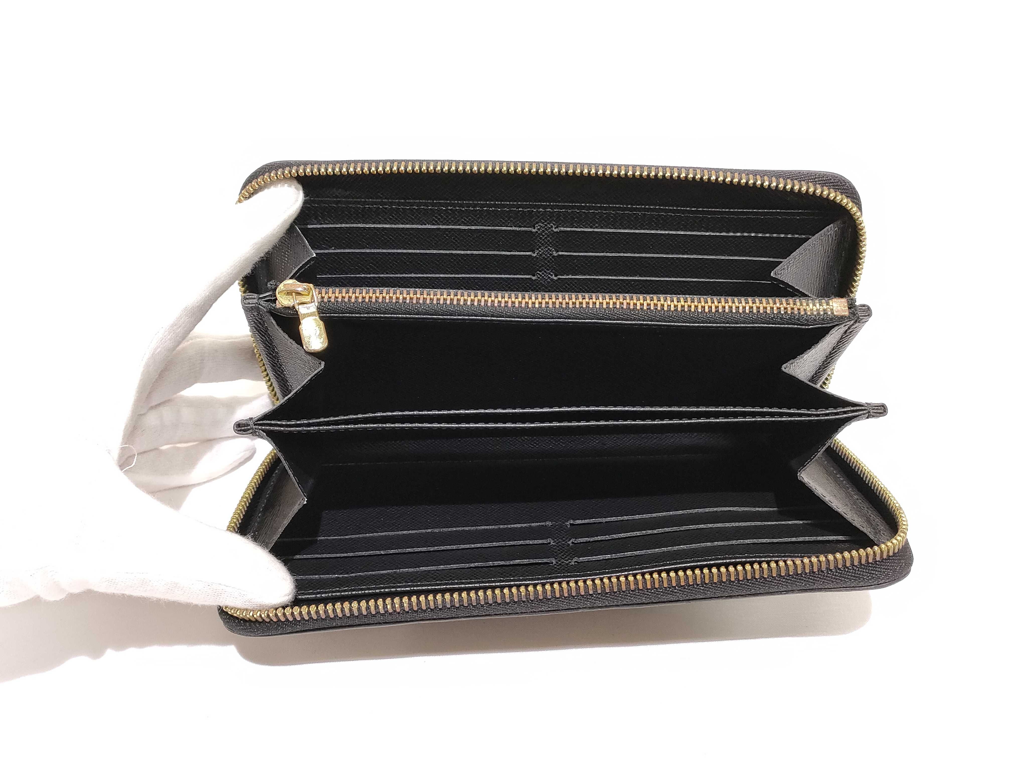 Epi Zippy Wallet Long Wallet Gold M68755 RFID detected — view 9