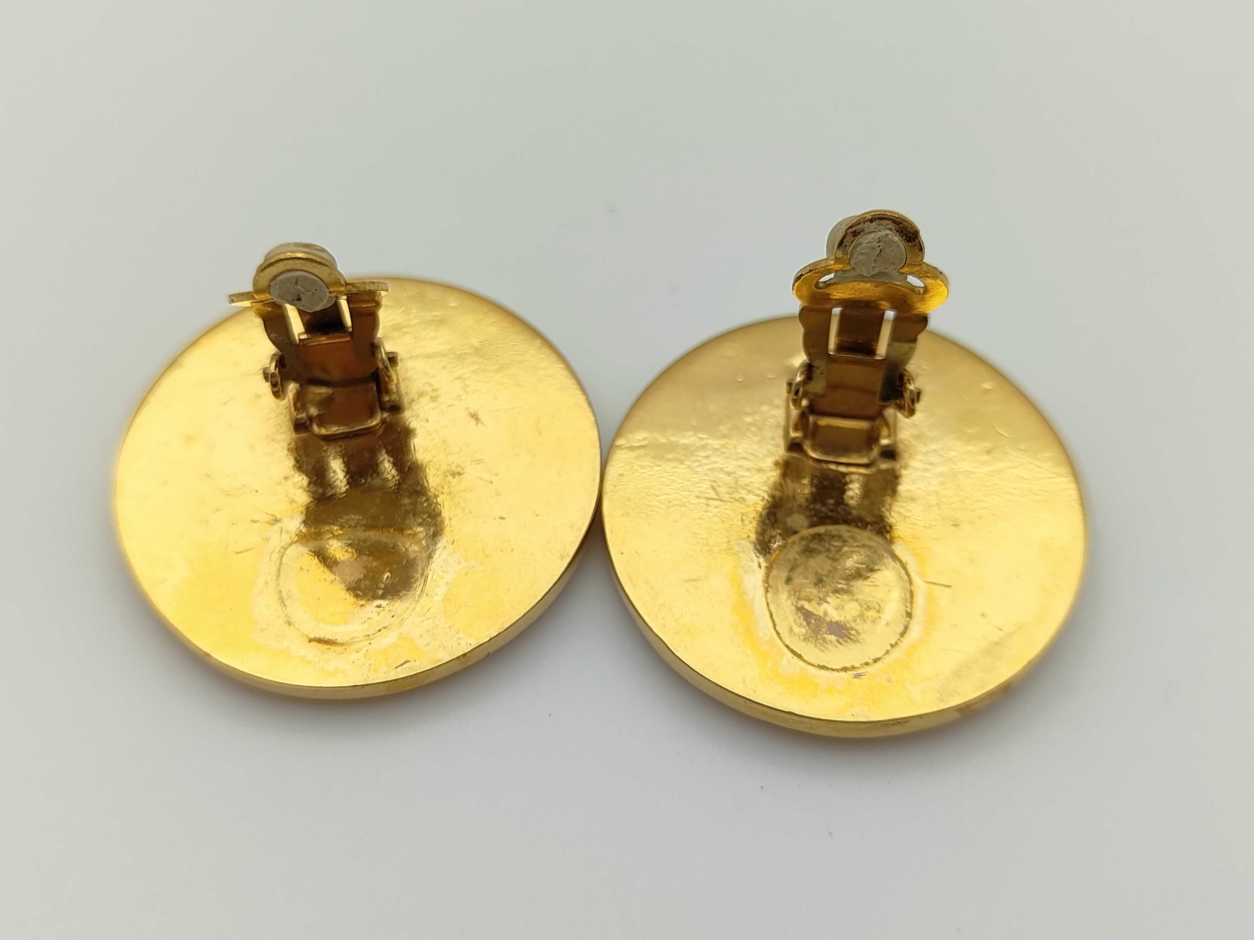 Coin Gold Earrings — view 5