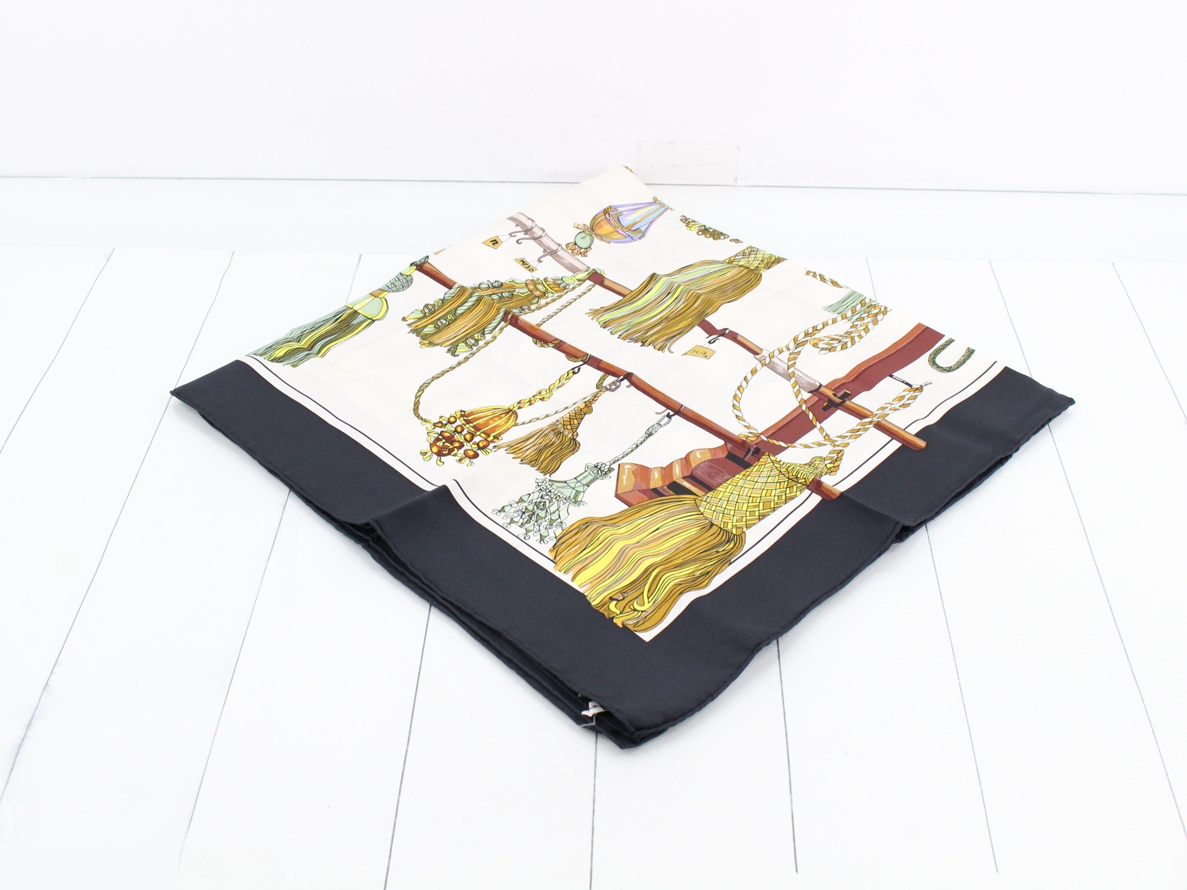 Carré 90 Passementerie Silk Scarf — view 2