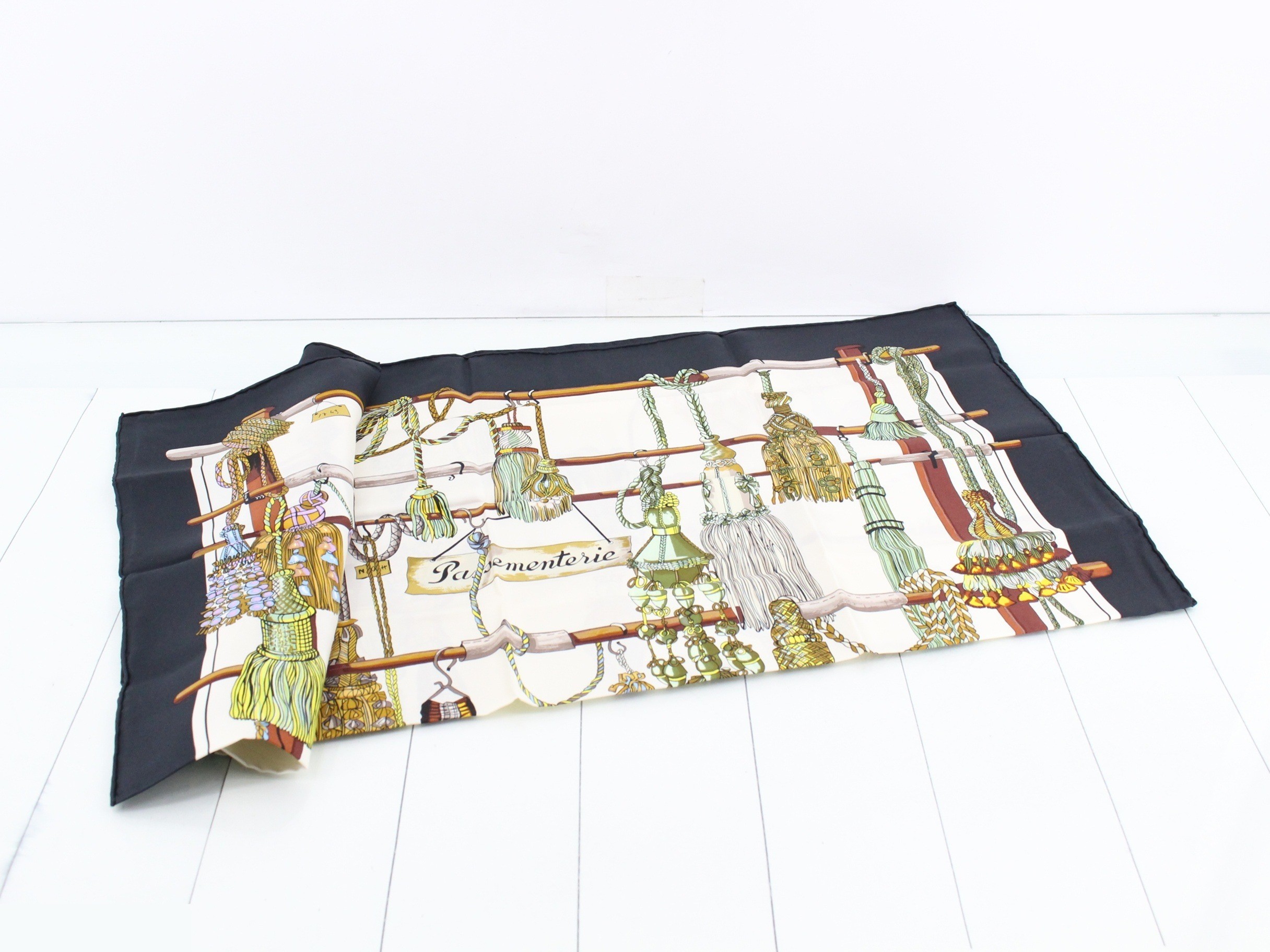 Carré 90 Passementerie Silk Scarf — view 3