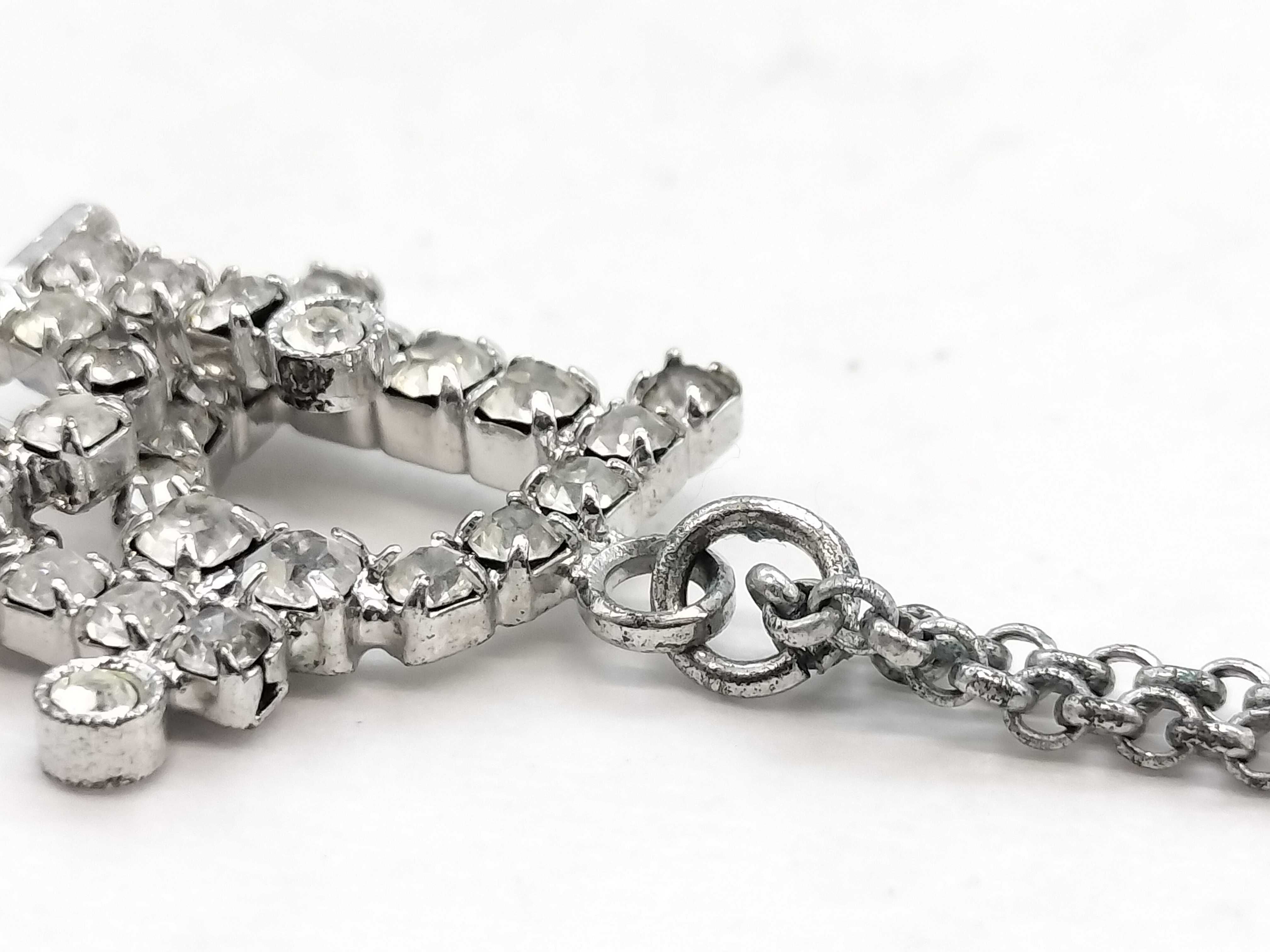 logo necklace with stone — view 8