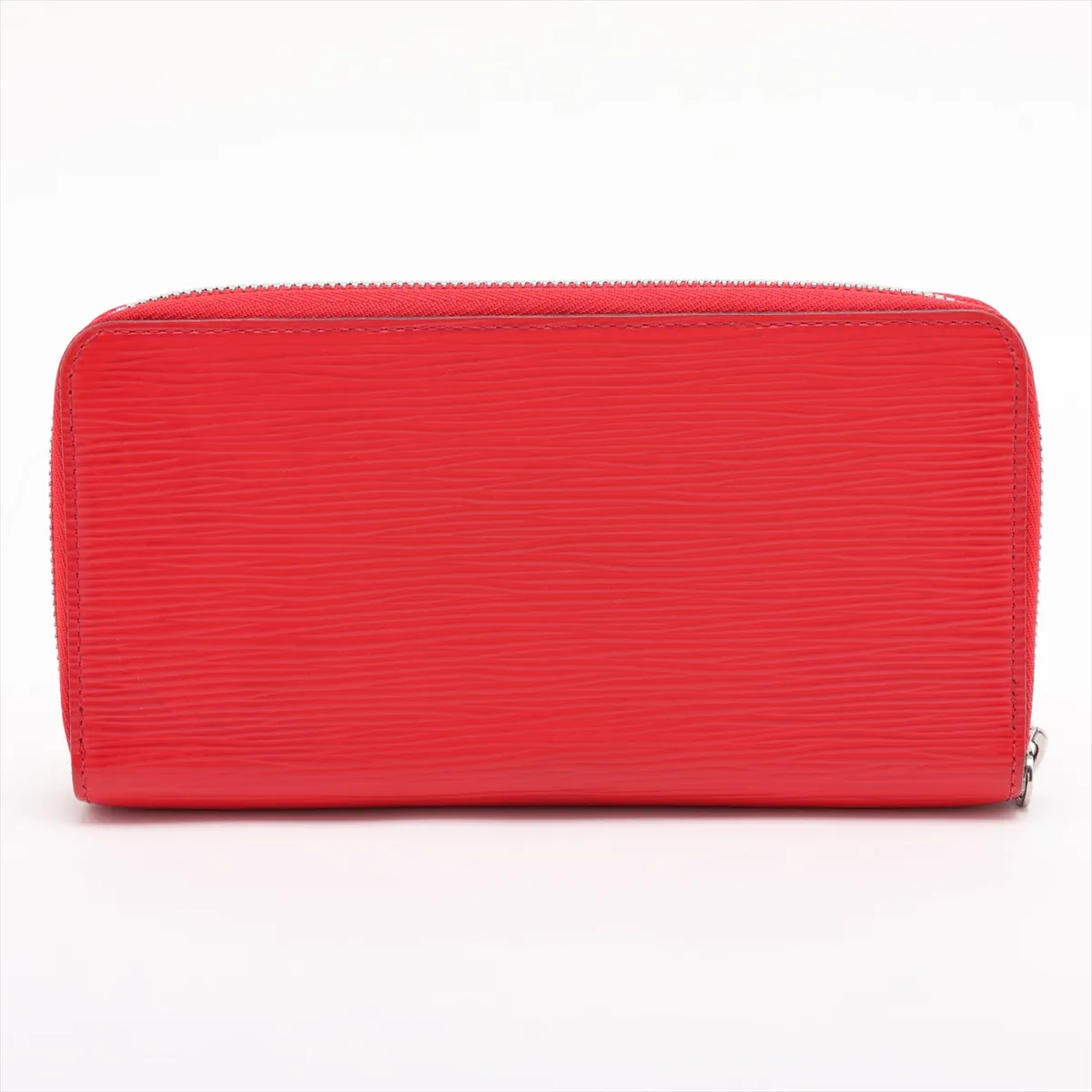 Epi Zippy Wallet M61859 MI0137 Coquelicot Round Zip Wallet — view 2