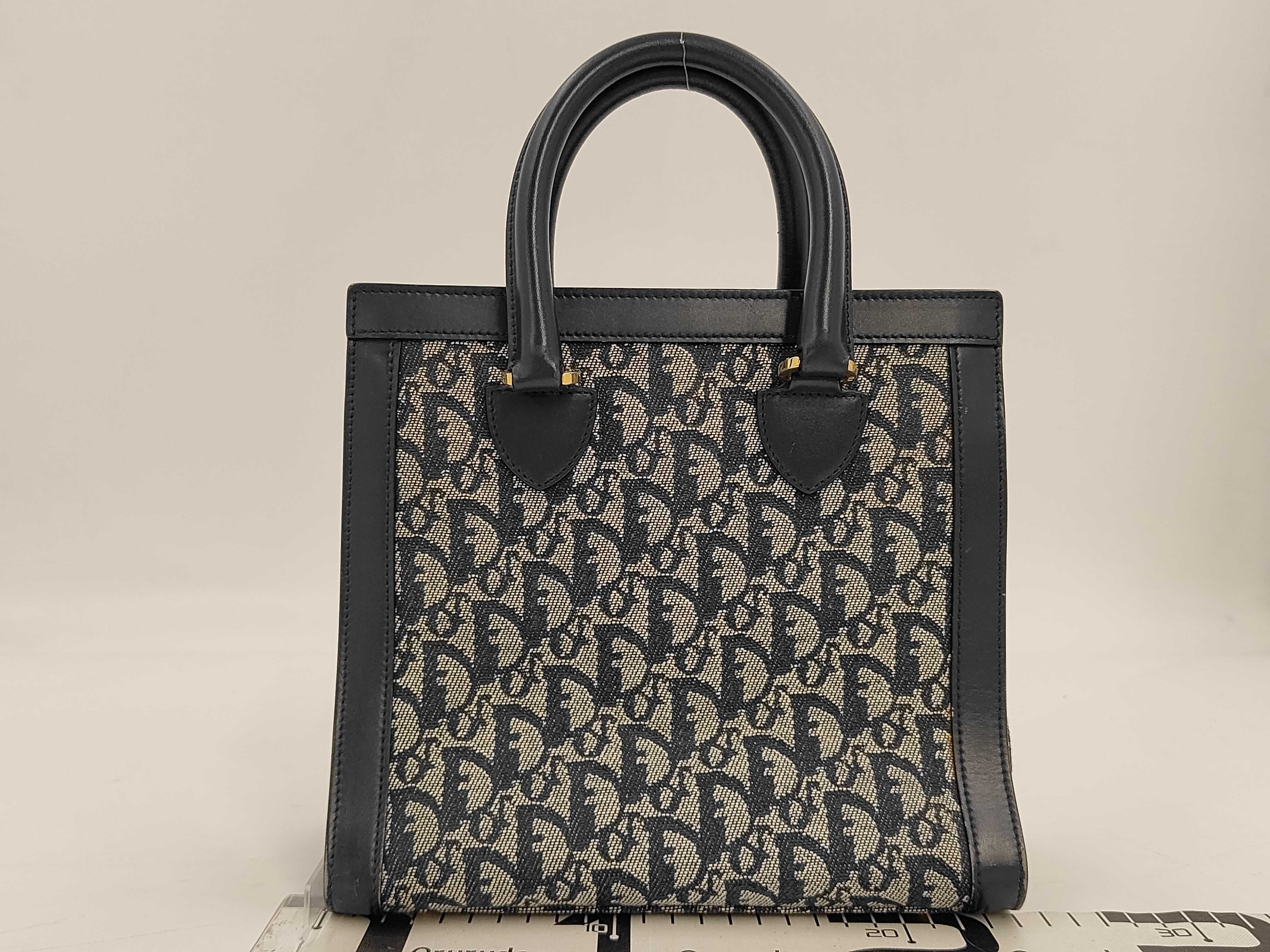 Trotter Canvas Leather Handbag — view 2