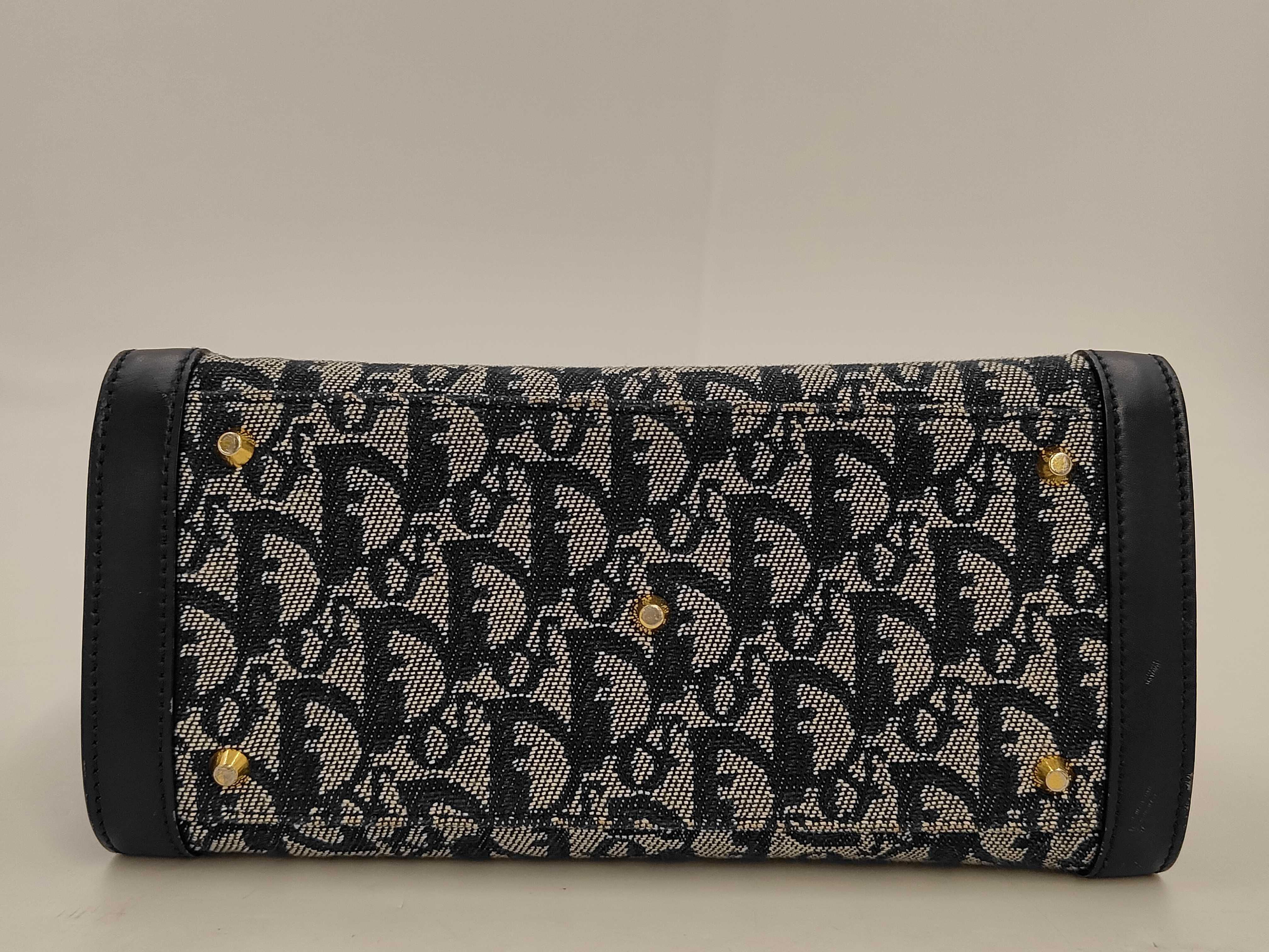 Trotter Canvas Leather Handbag — view 4