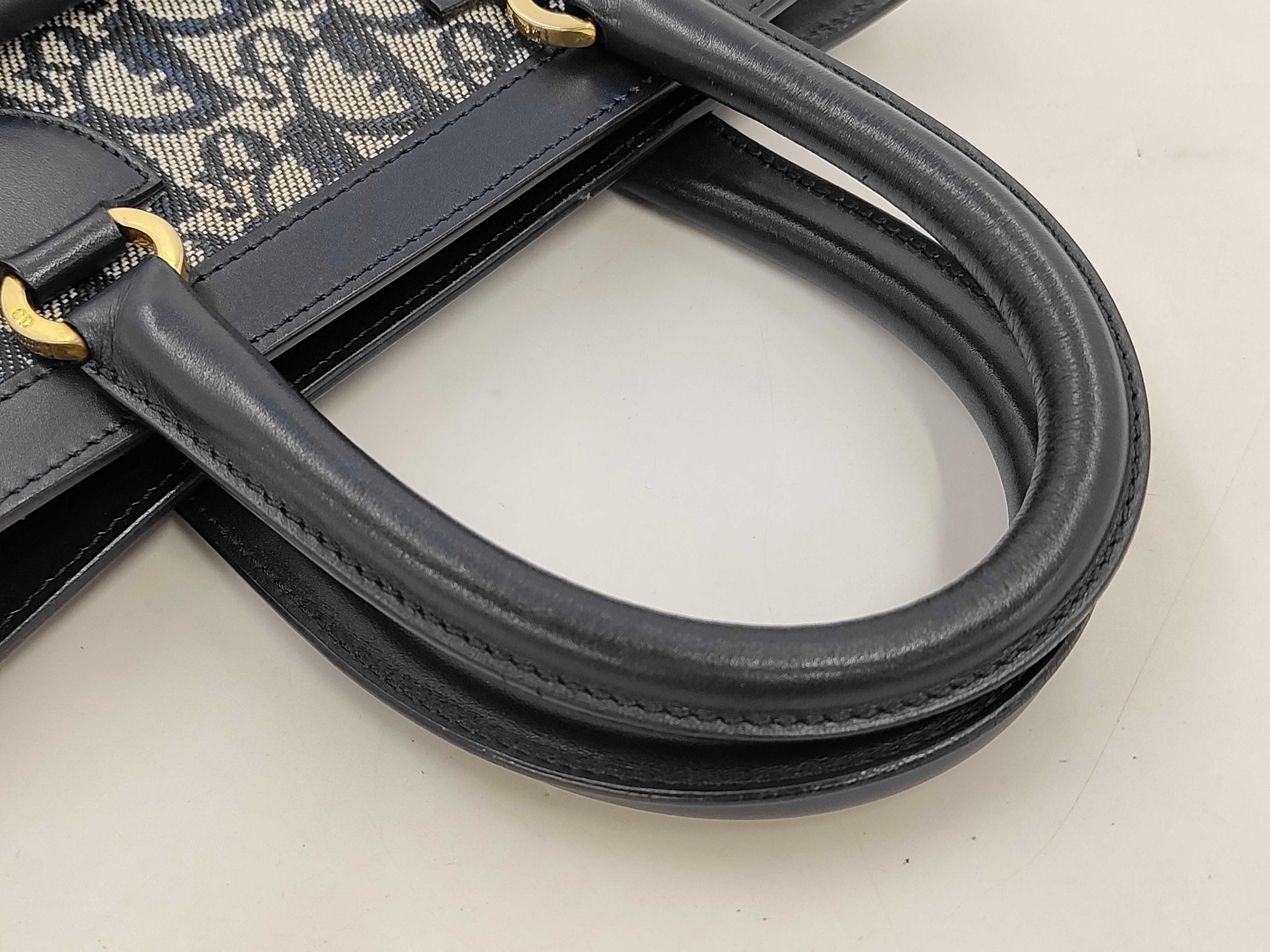 Trotter Canvas Leather Handbag — view 5