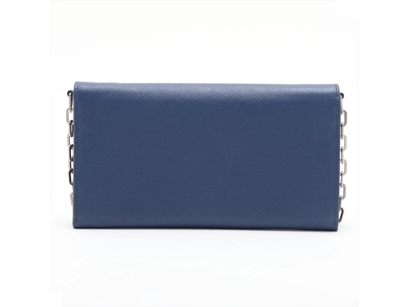 Guaranteed Saffiano Leather Chain Shoulder Bag (1MT440) — view 2