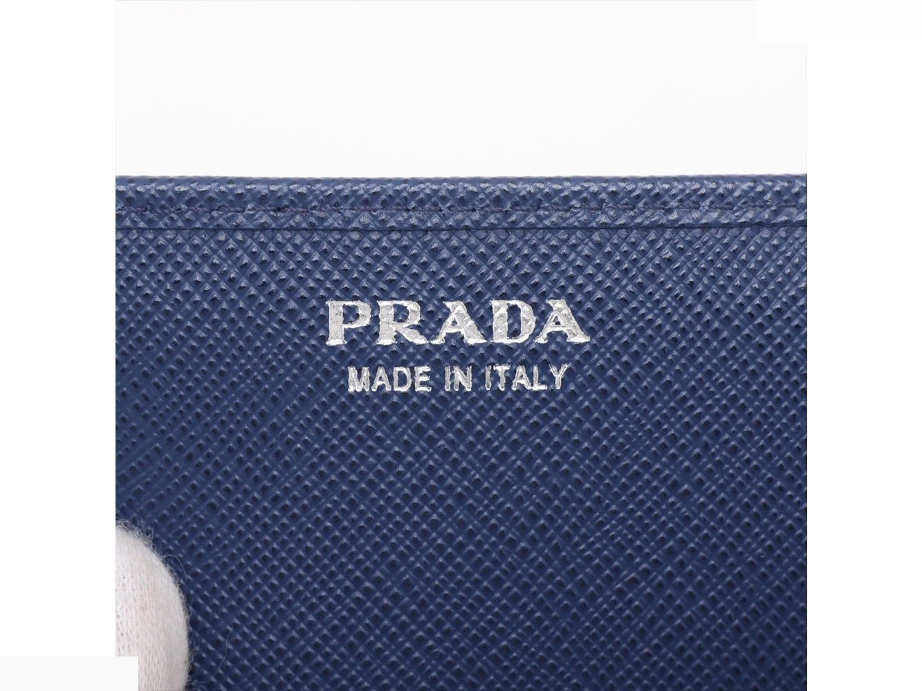 Guaranteed Saffiano Leather Chain Shoulder Bag (1MT440) — view 7