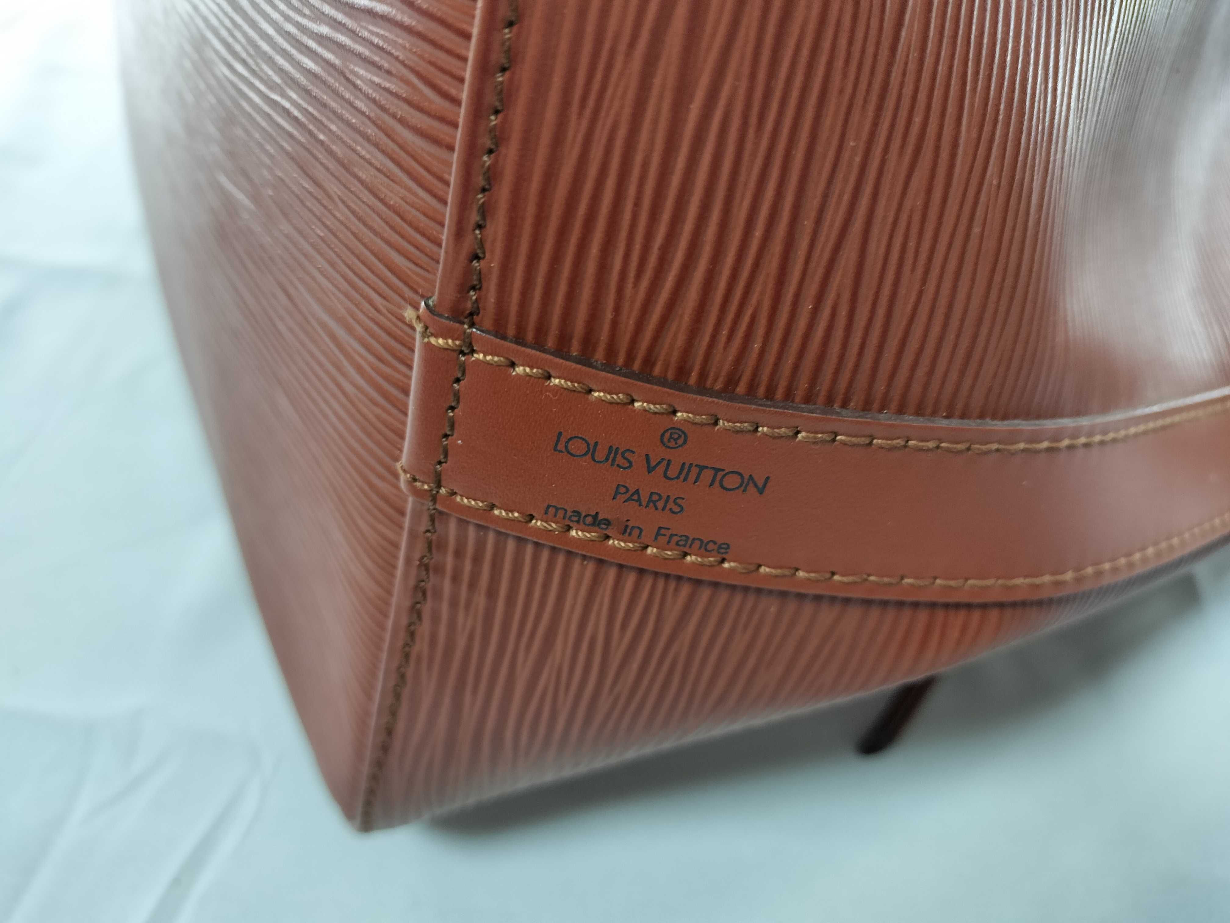 Epi Petit Noé Kenya Brown Shoulder Bag — view 8