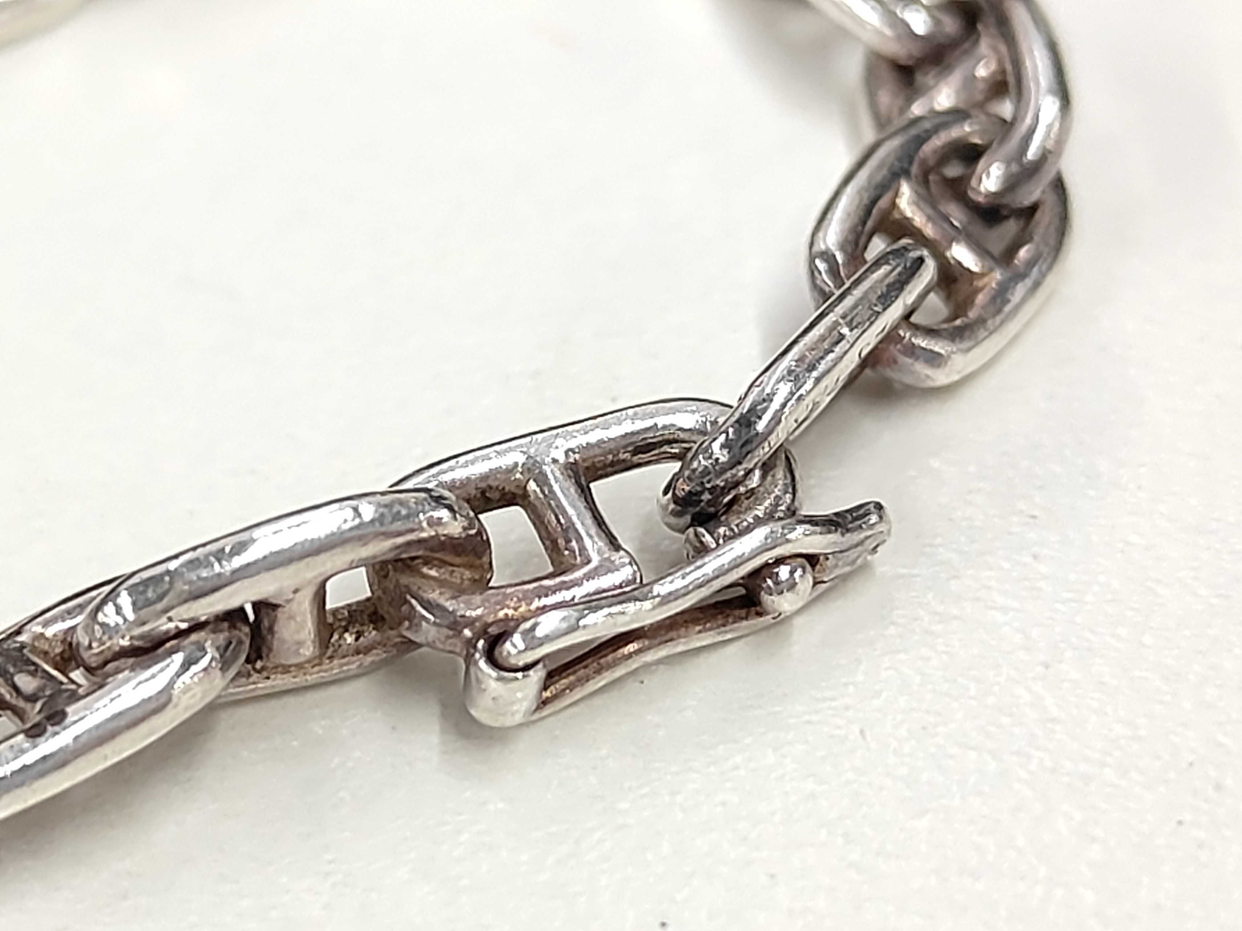 Chaine d'Ancre TPM 29 links SV925 1960s early link bracelet/bangle — view 3