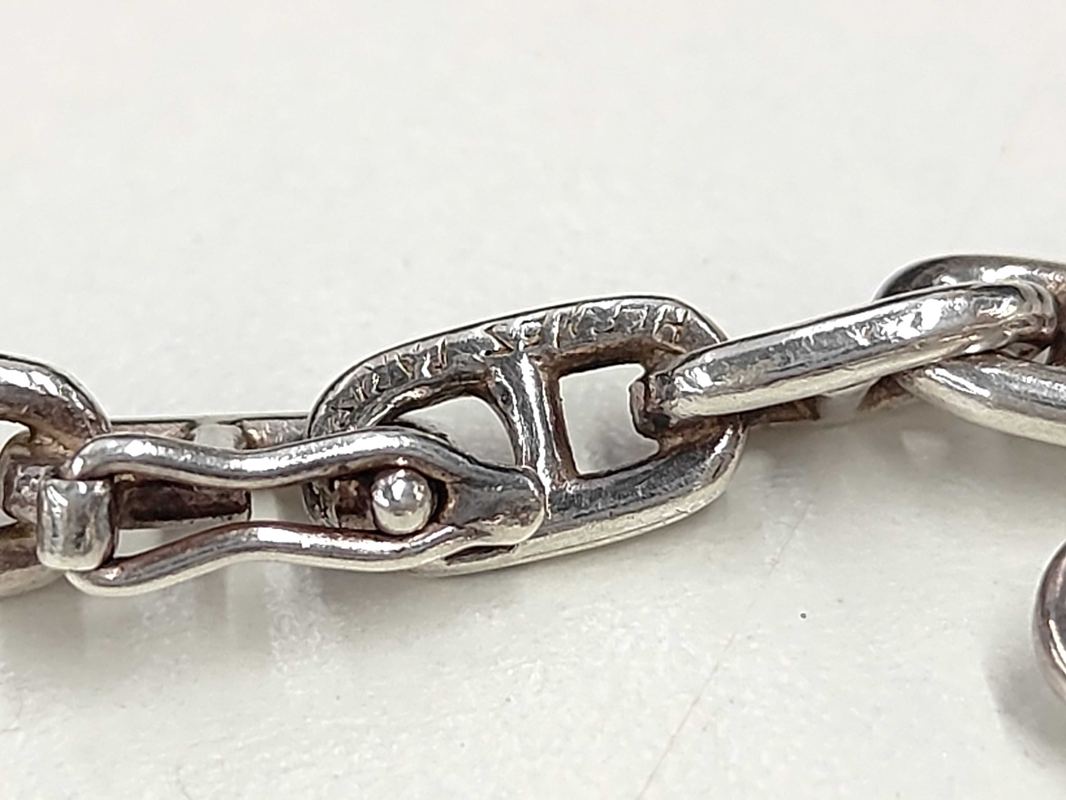 Chaine d'Ancre TPM 29 links SV925 1960s early link bracelet/bangle — view 4