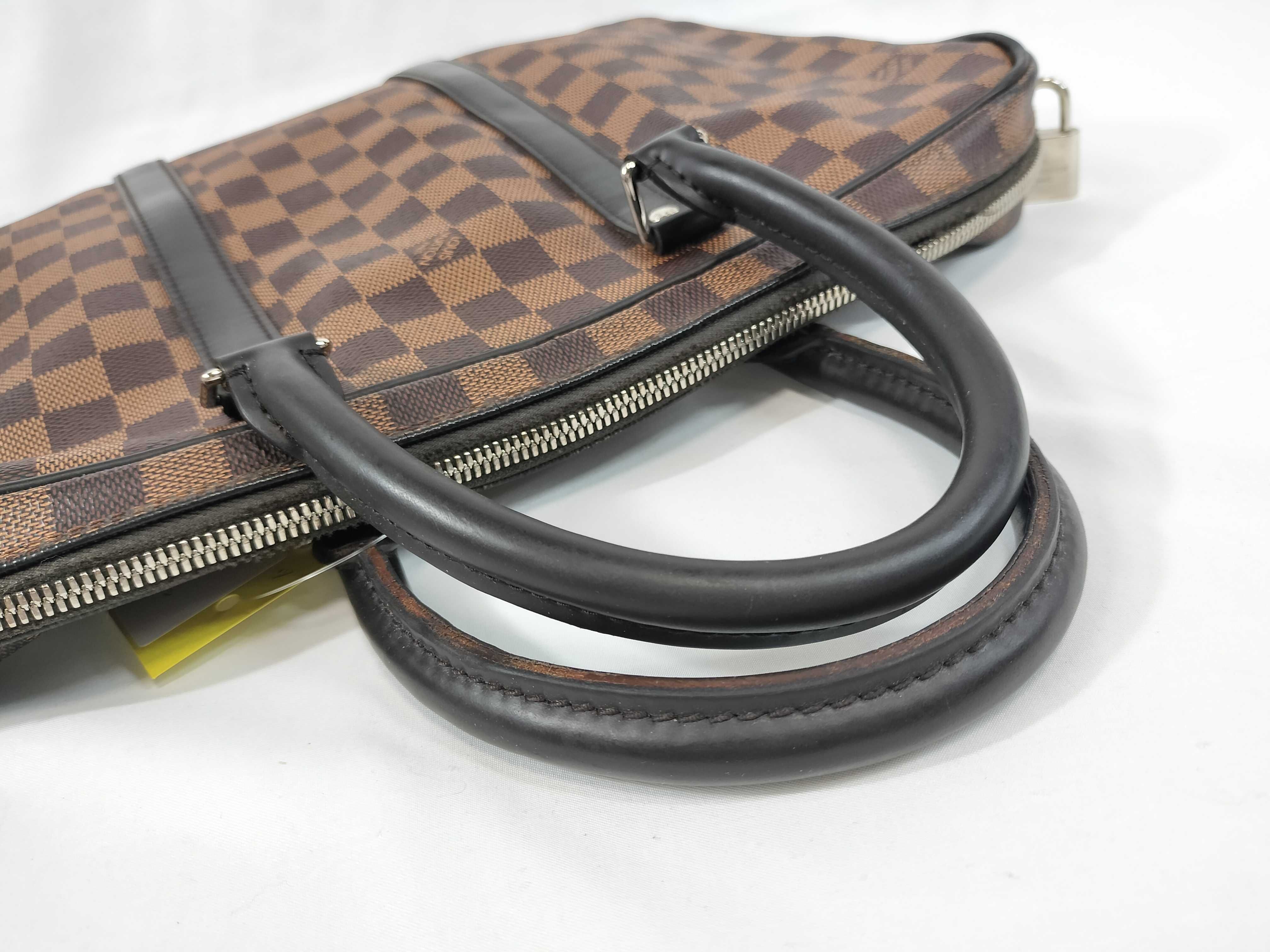 Damier Portedocument Handbag — view 3