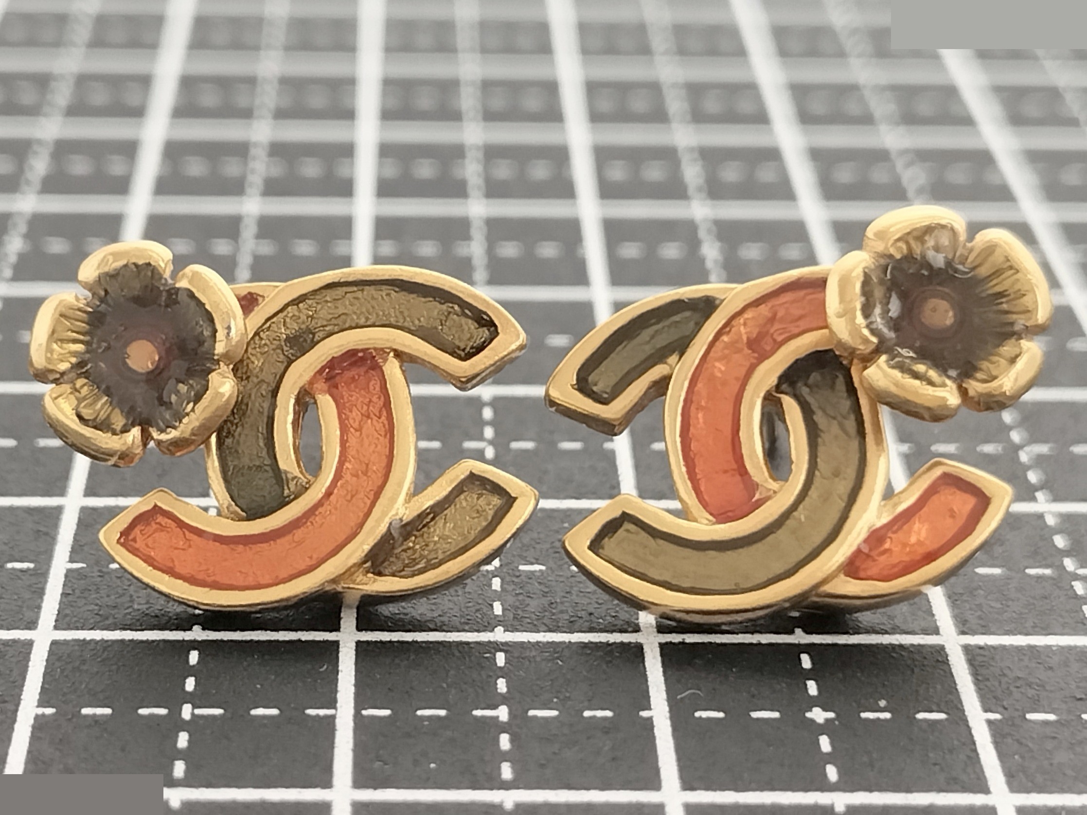 Coco Camellia Gold Earrings — view 6