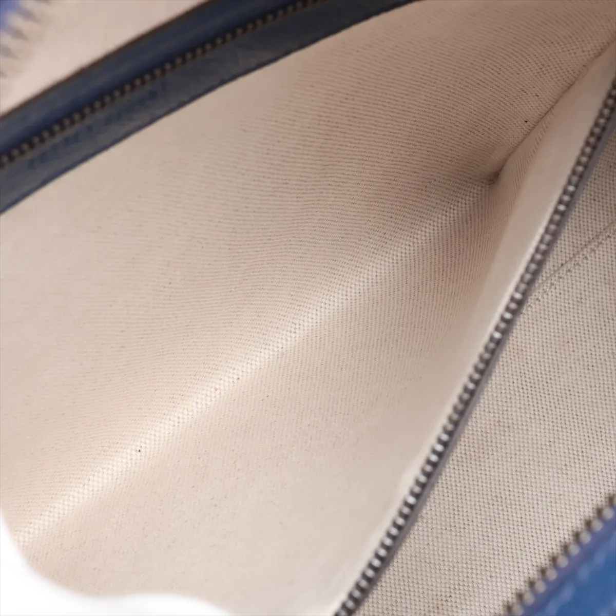 Diana Medium Duffle Leather 2-Way Handbag, Blue, 705373 — view 9
