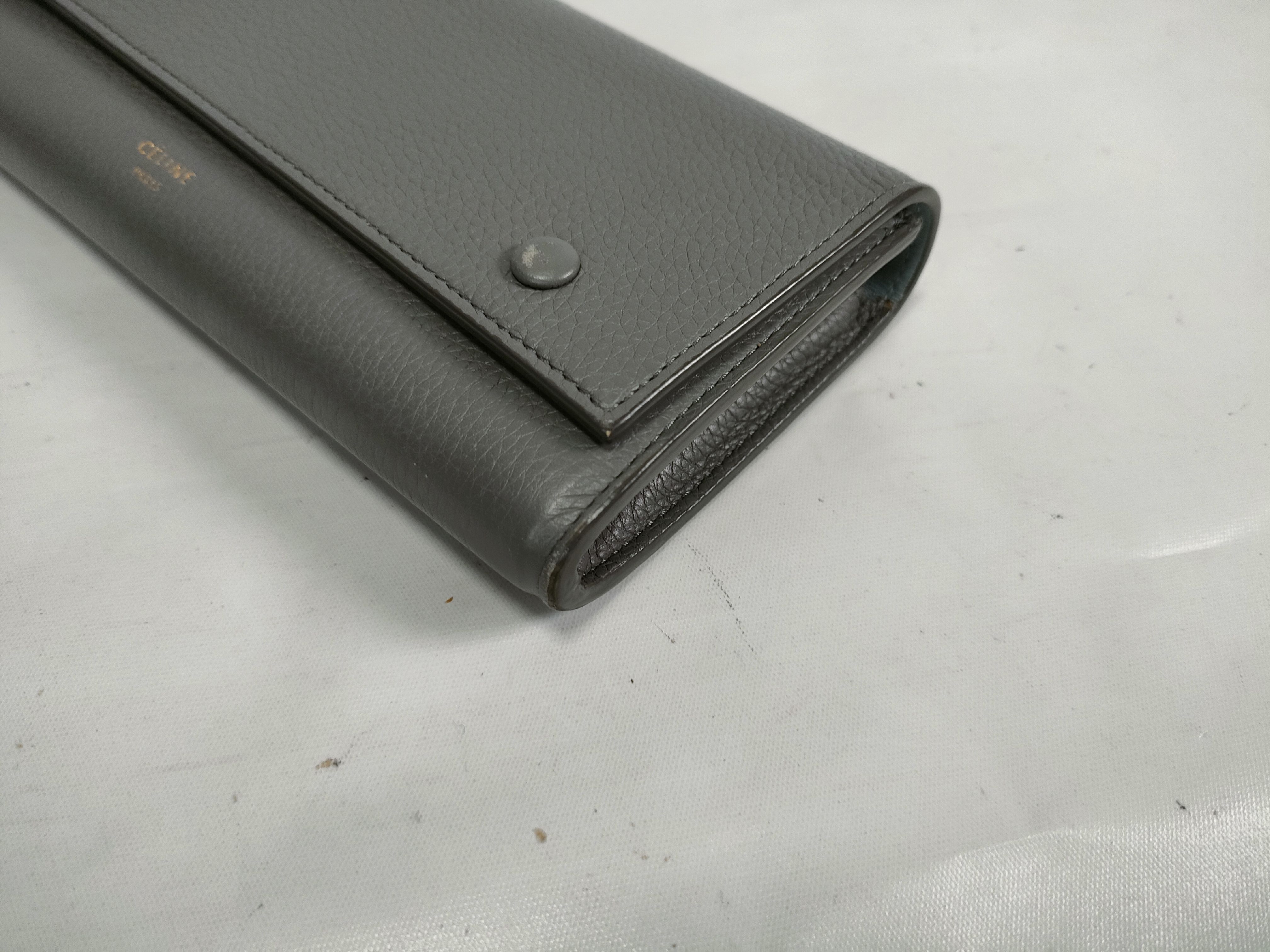 Large Flap/Multifunction/Long Wallet/Gray Wallet — view 3