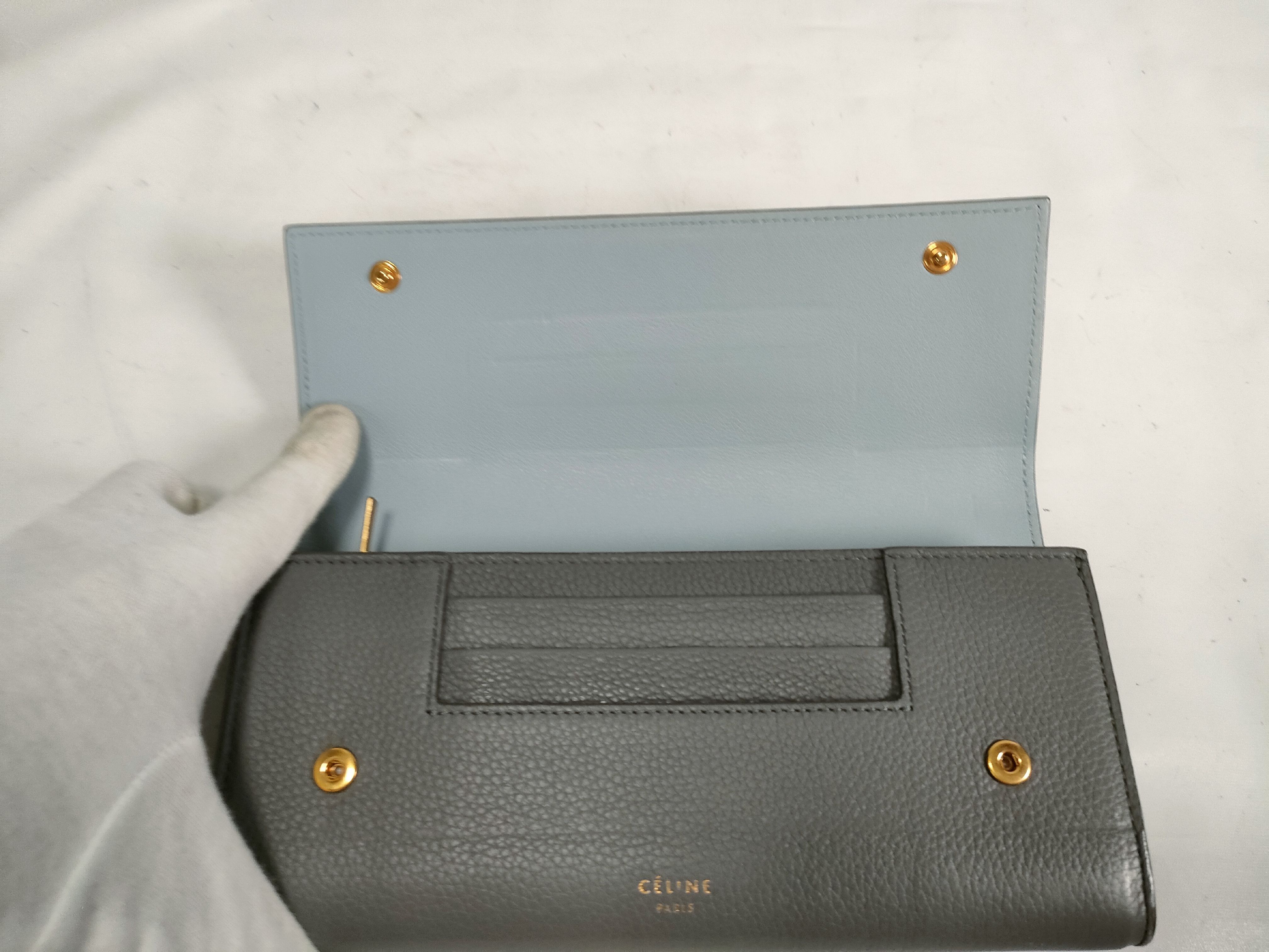 Large Flap/Multifunction/Long Wallet/Gray Wallet — view 8