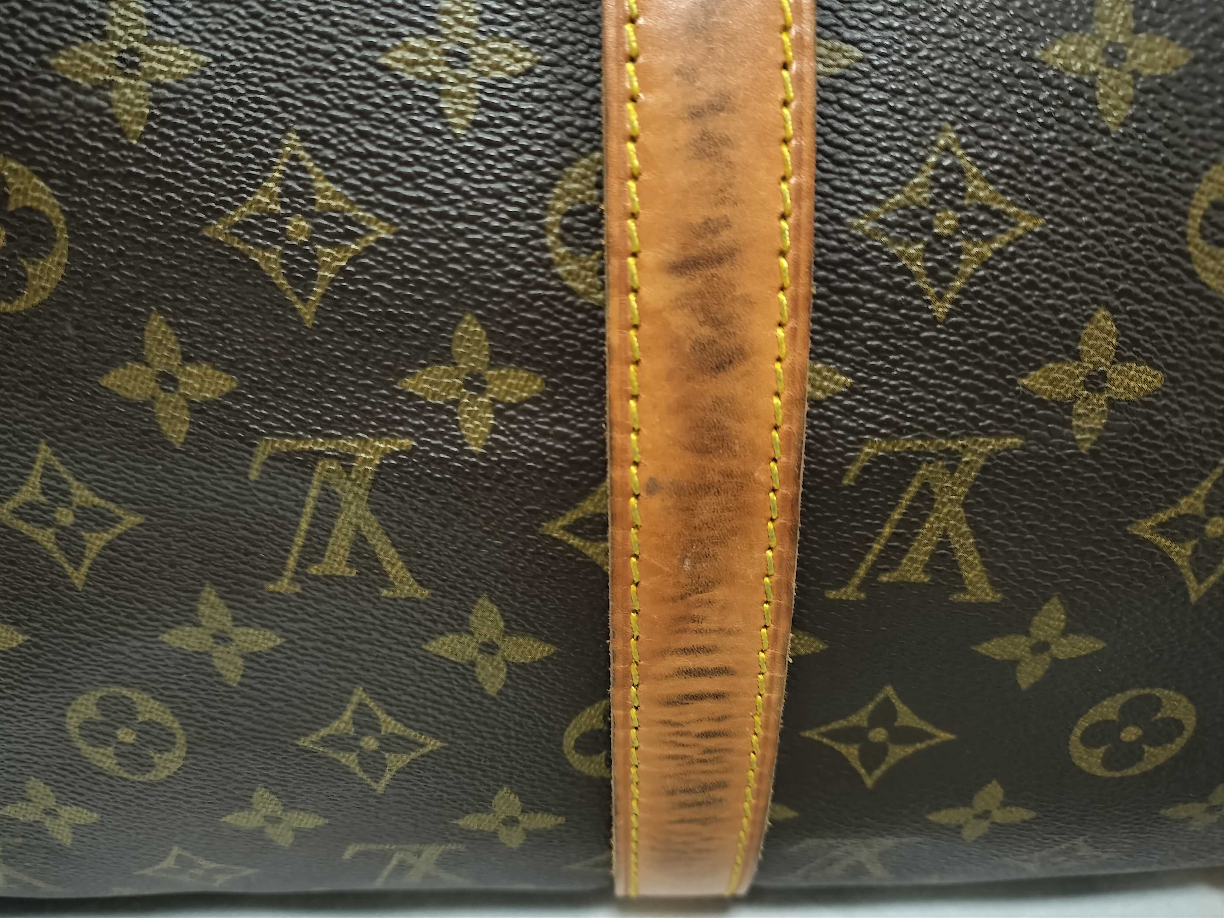 Monogram Keepall 50 M41426 893FC Brown Boston Bag — view 11