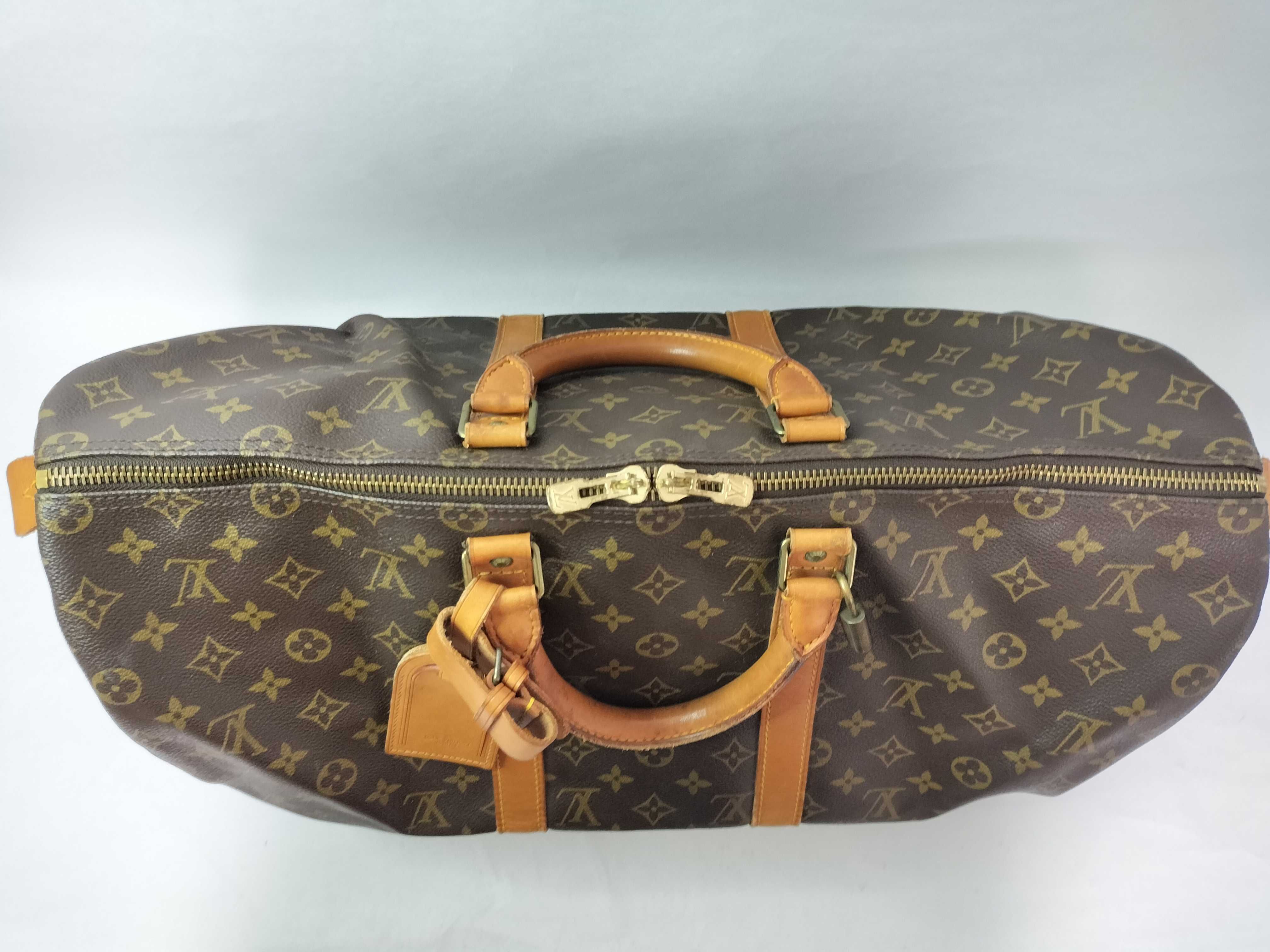 Monogram Keepall 50 M41426 893FC Brown Boston Bag — view 13
