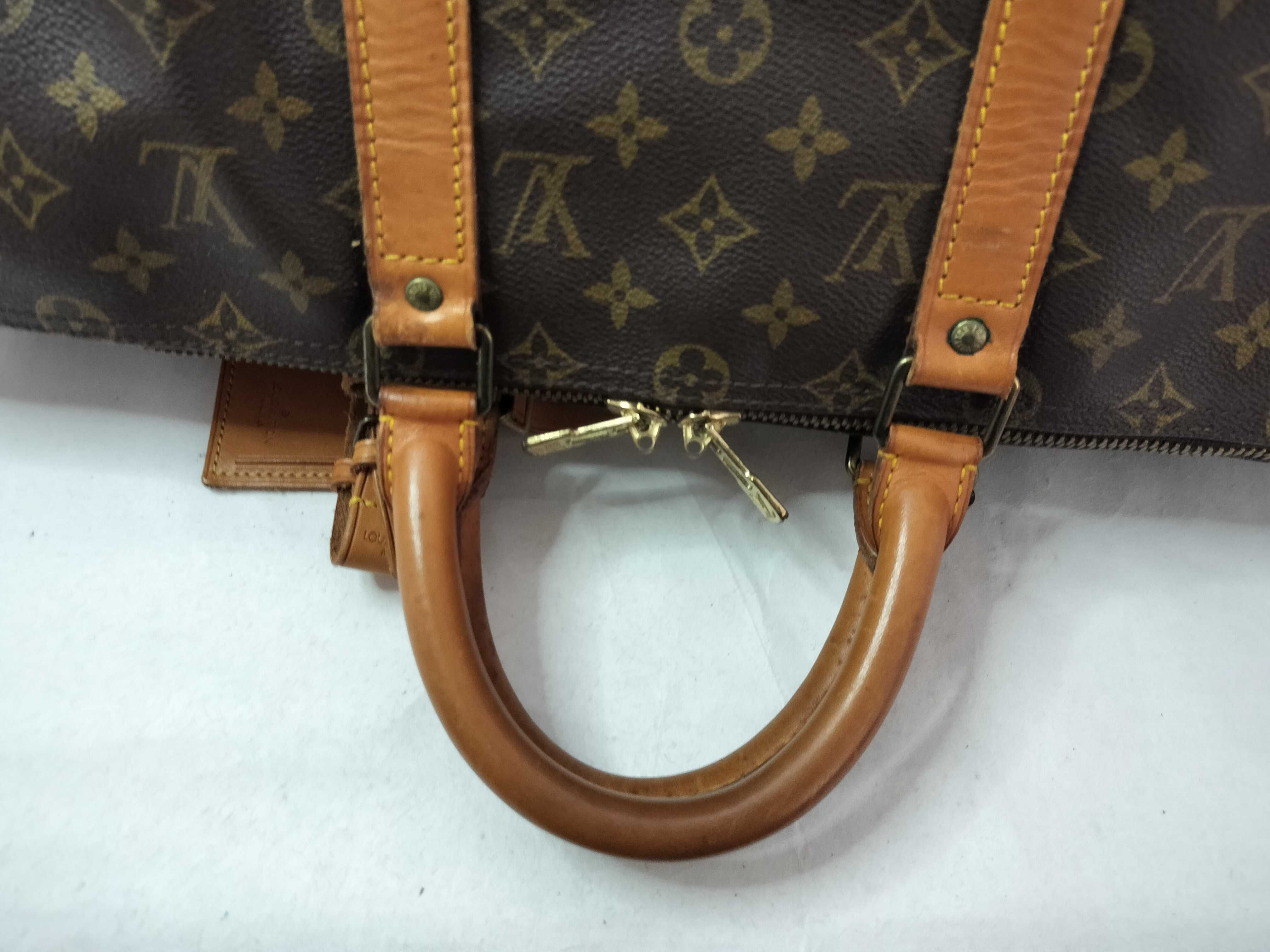 Monogram Keepall 50 M41426 893FC Brown Boston Bag — view 6