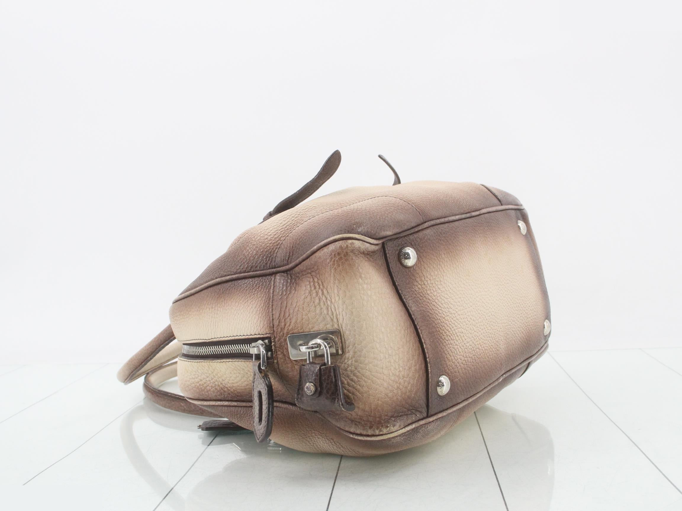 Vitello Mini Boston Bag - Marble — view 5