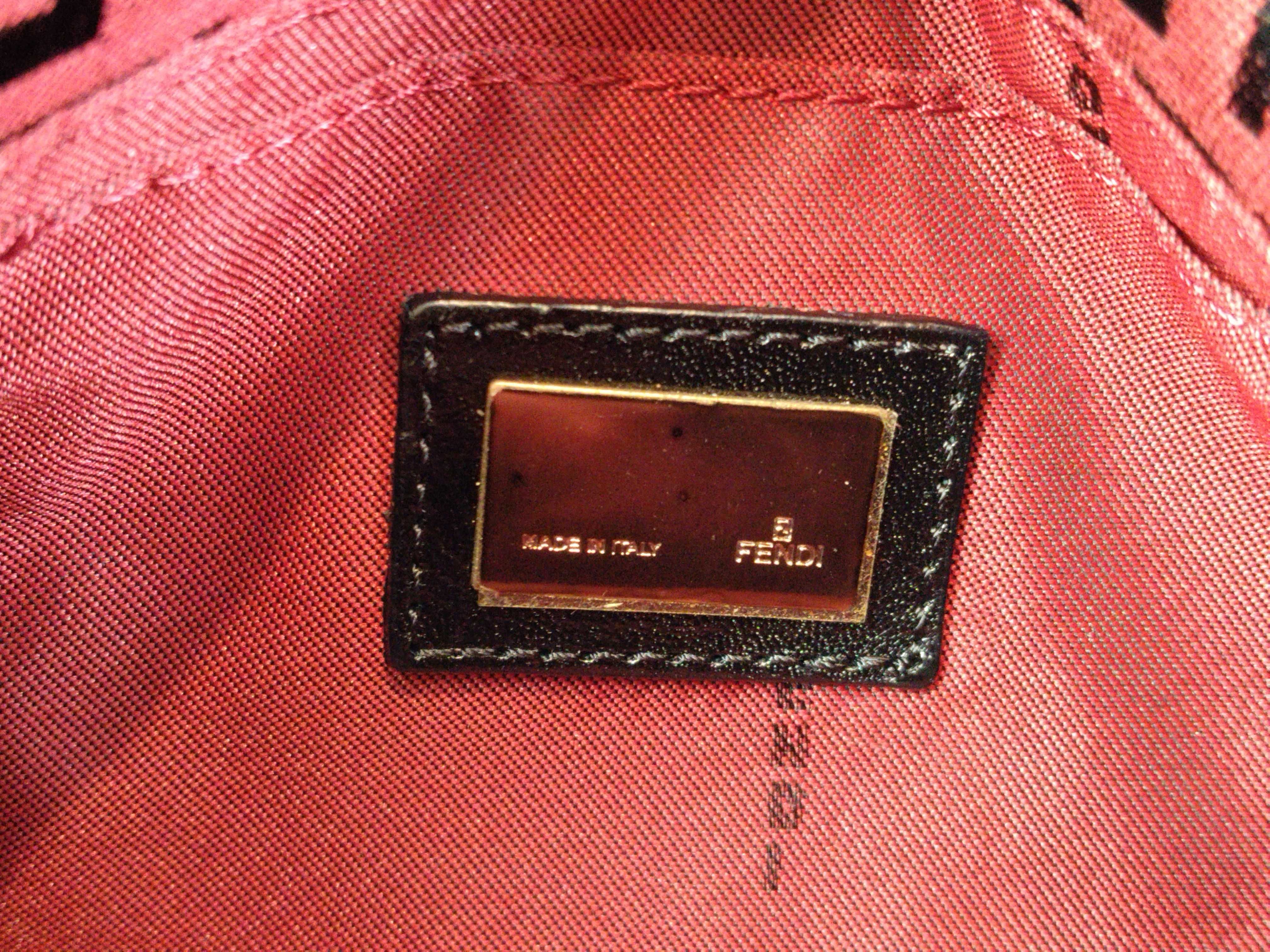 Mamma Fendi Zucchino Mamma Bucket Handbag — view 12